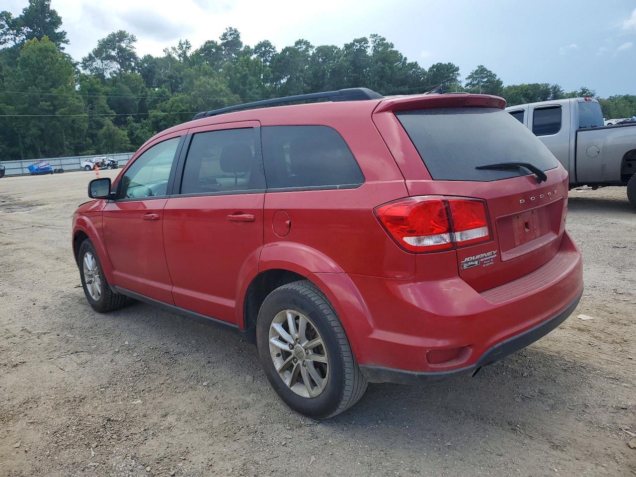 2014 Dodge Journey Sxt Red vin: 3C4PDCBG3ET235632