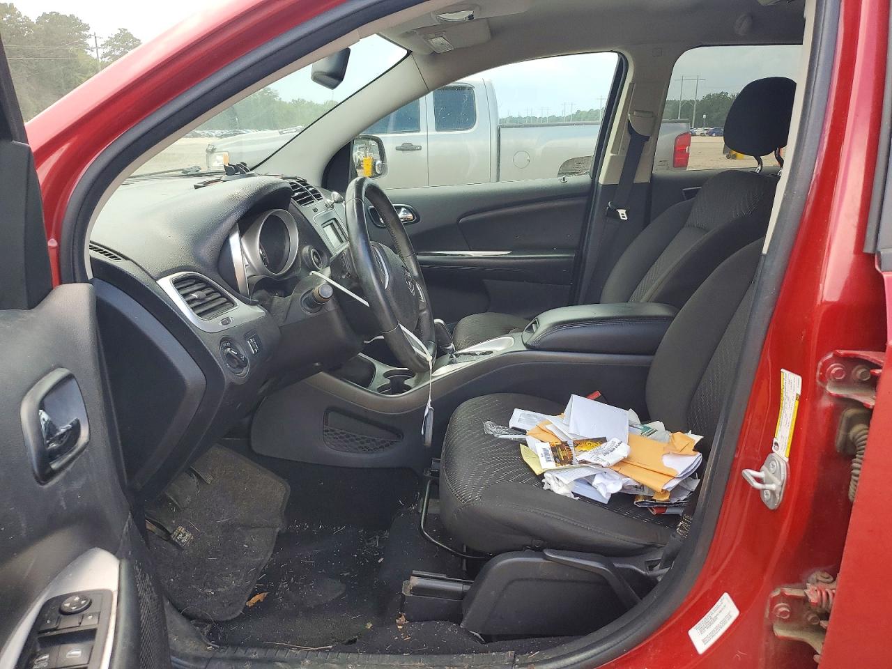 2014 Dodge Journey Sxt Red vin: 3C4PDCBG3ET235632