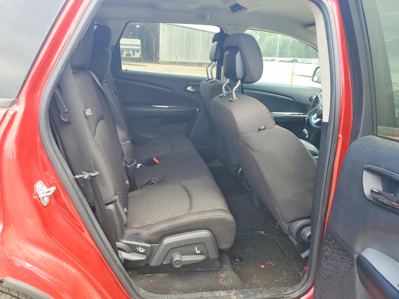 2014 Dodge Journey Sxt Red vin: 3C4PDCBG3ET235632