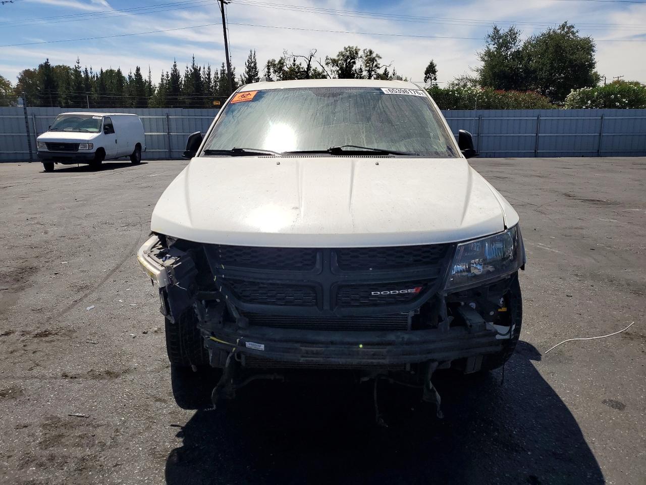 2014 Dodge Journey Sxt White vin: 3C4PDCBG3ET235694