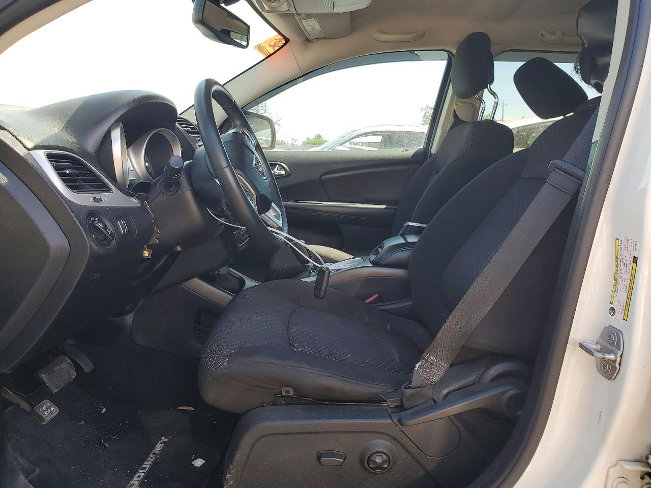2014 Dodge Journey Sxt White vin: 3C4PDCBG3ET235694