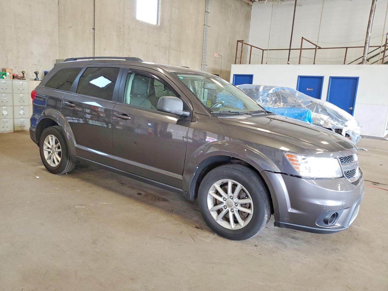 2014 Dodge Journey Sxt Gray vin: 3C4PDCBG3ET289772