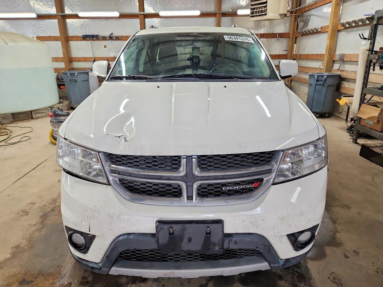 2015 Dodge Journey Sxt White vin: 3C4PDCBG3FT599308