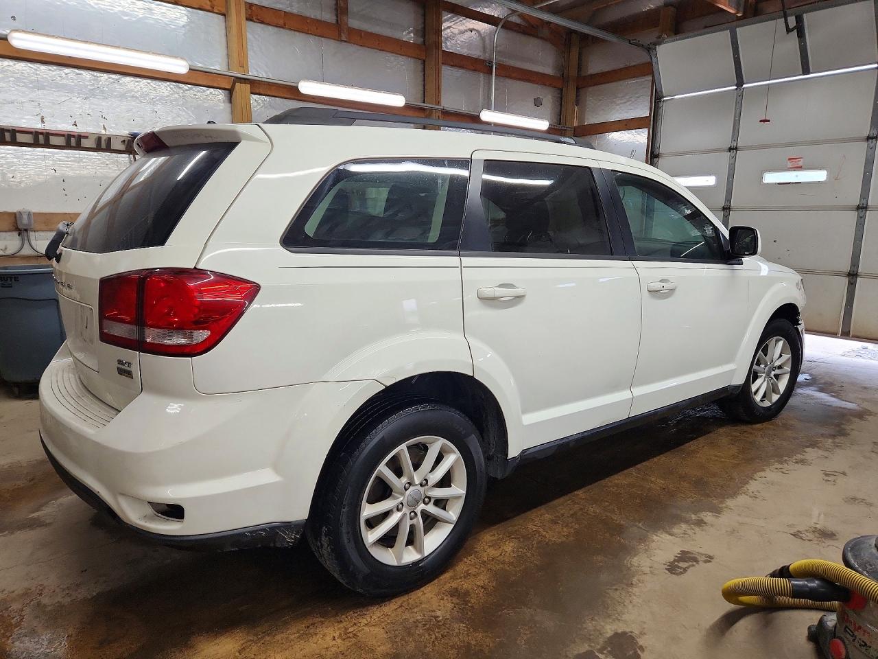 2015 Dodge Journey Sxt White vin: 3C4PDCBG3FT599308