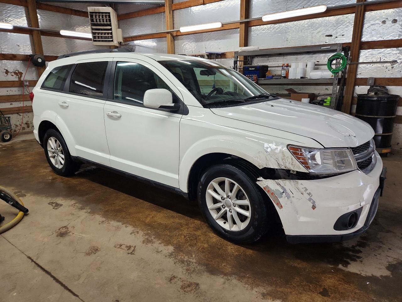 2015 Dodge Journey Sxt White vin: 3C4PDCBG3FT599308