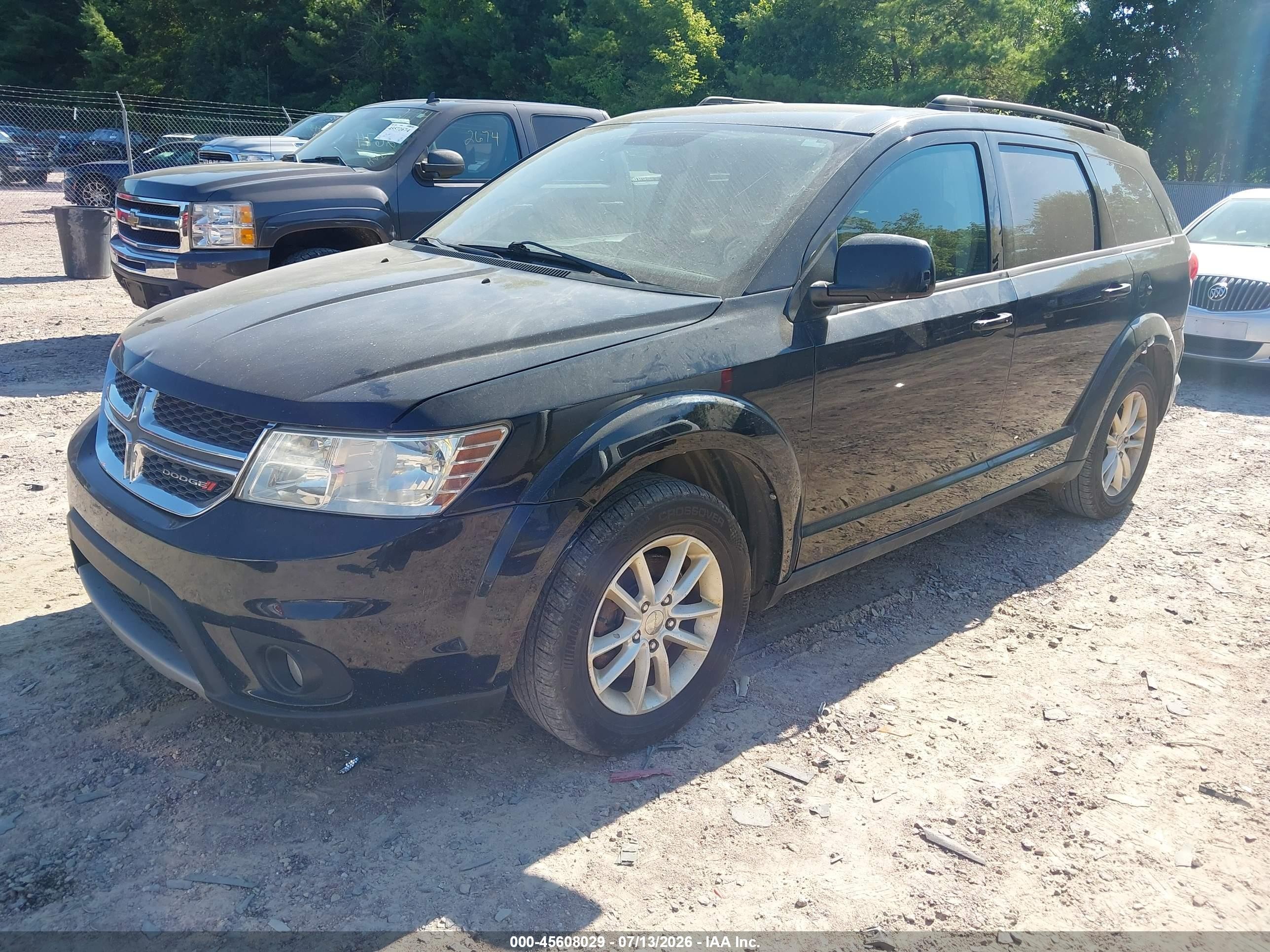 2015 Dodge Journey Sxt Black vin: 3C4PDCBG3FT599390