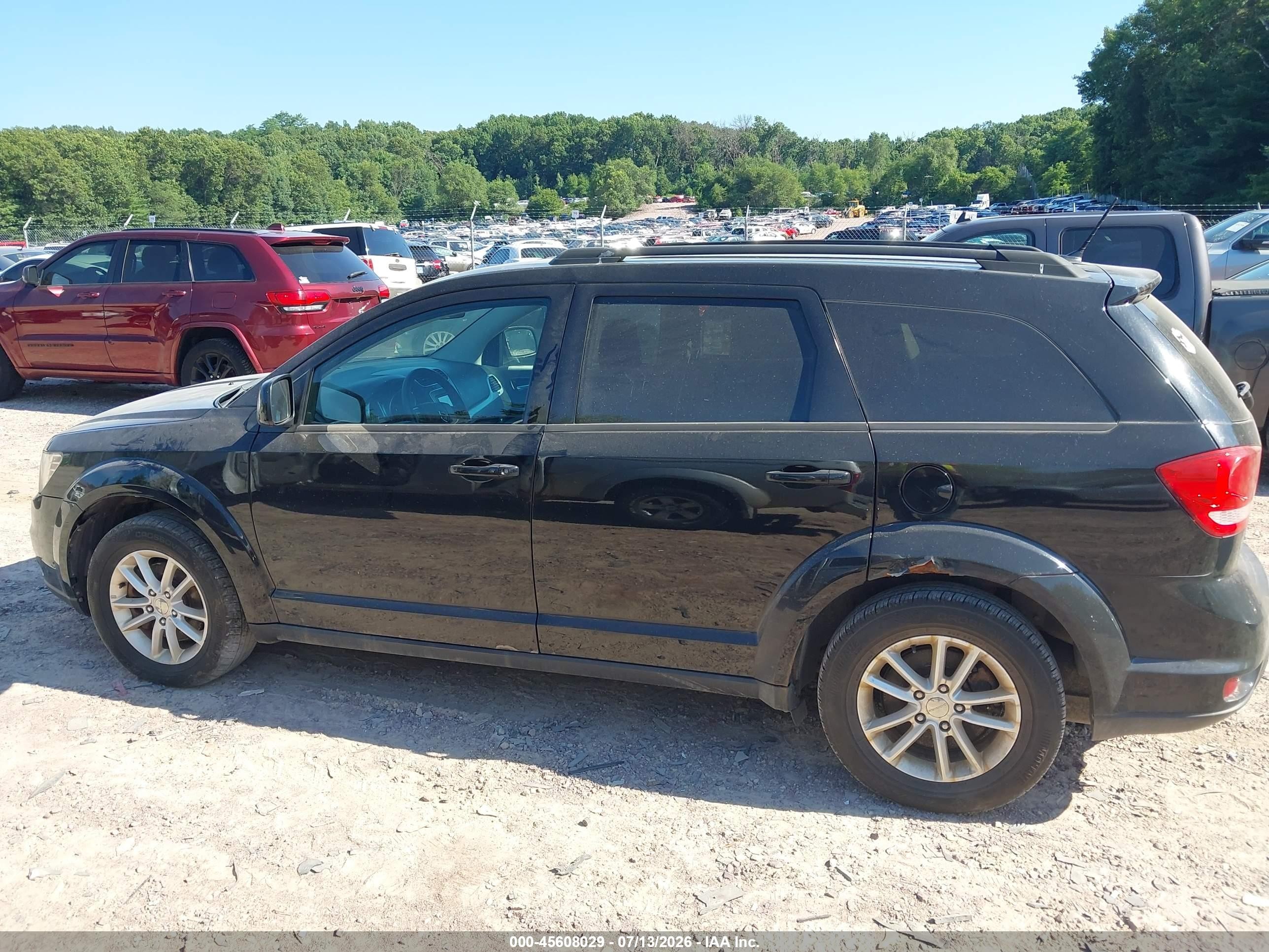 2015 Dodge Journey Sxt Black vin: 3C4PDCBG3FT599390