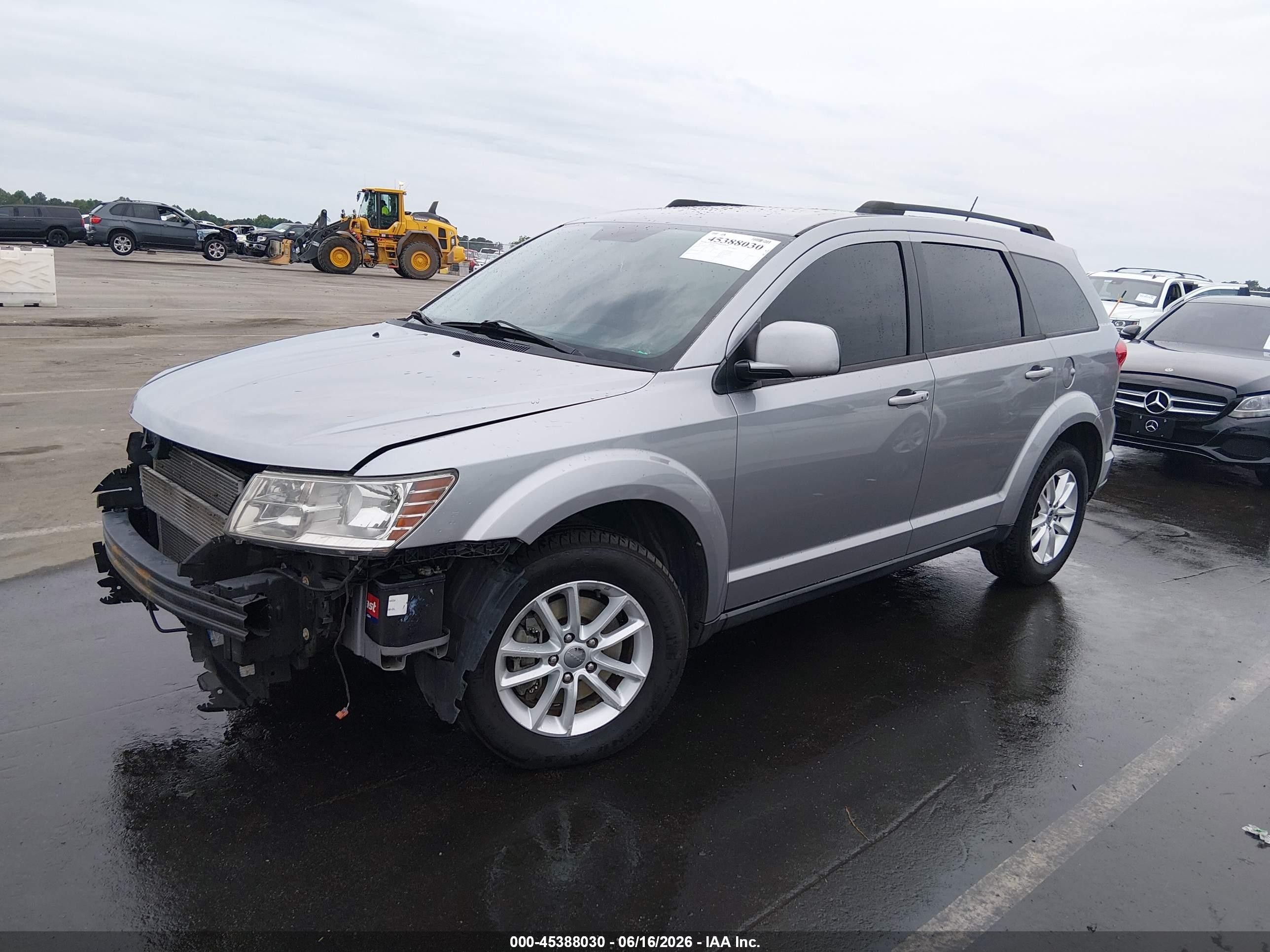 2015 Dodge Journey Sxt Silver vin: 3C4PDCBG3FT678591