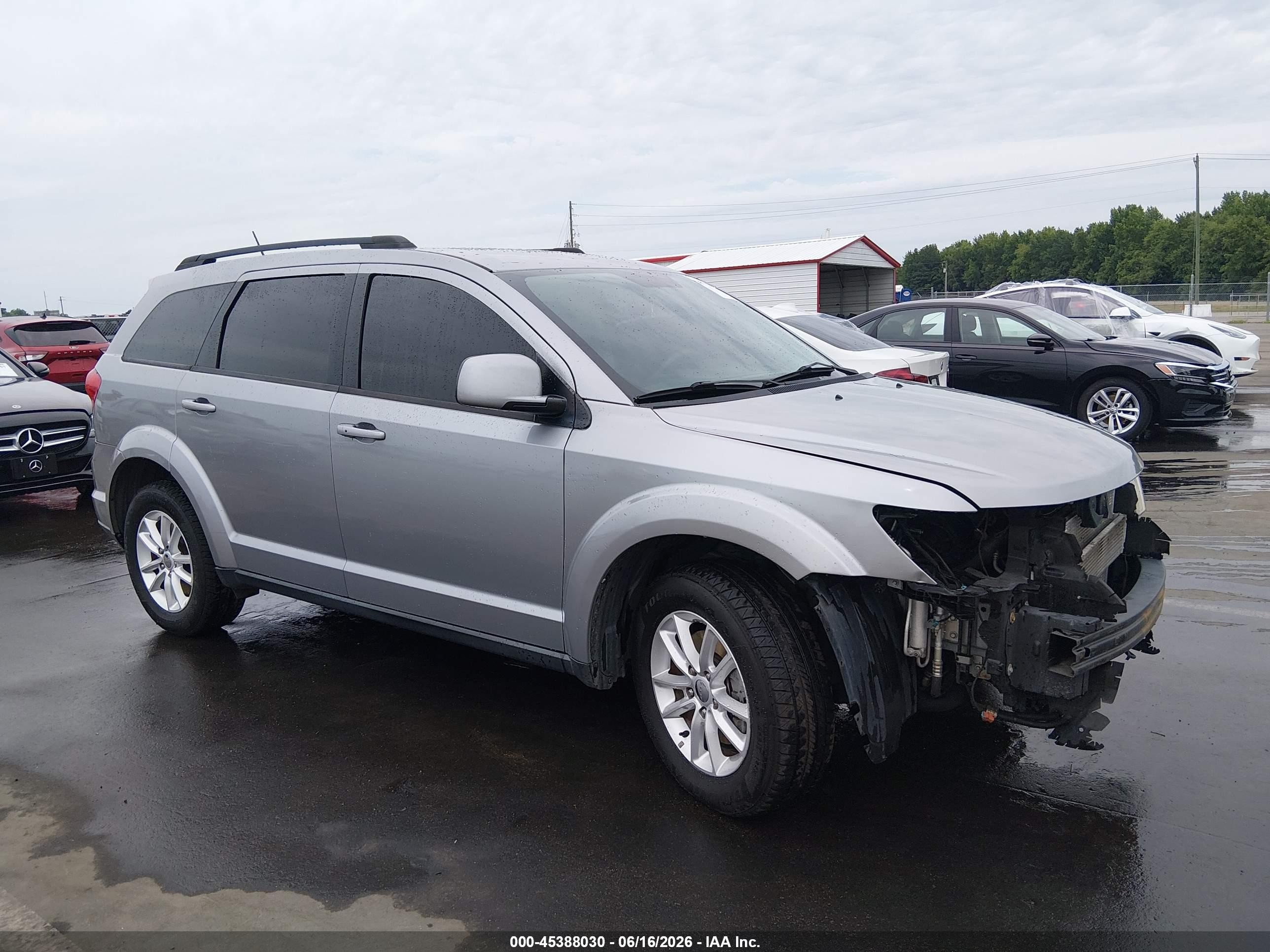 2015 Dodge Journey Sxt Silver vin: 3C4PDCBG3FT678591