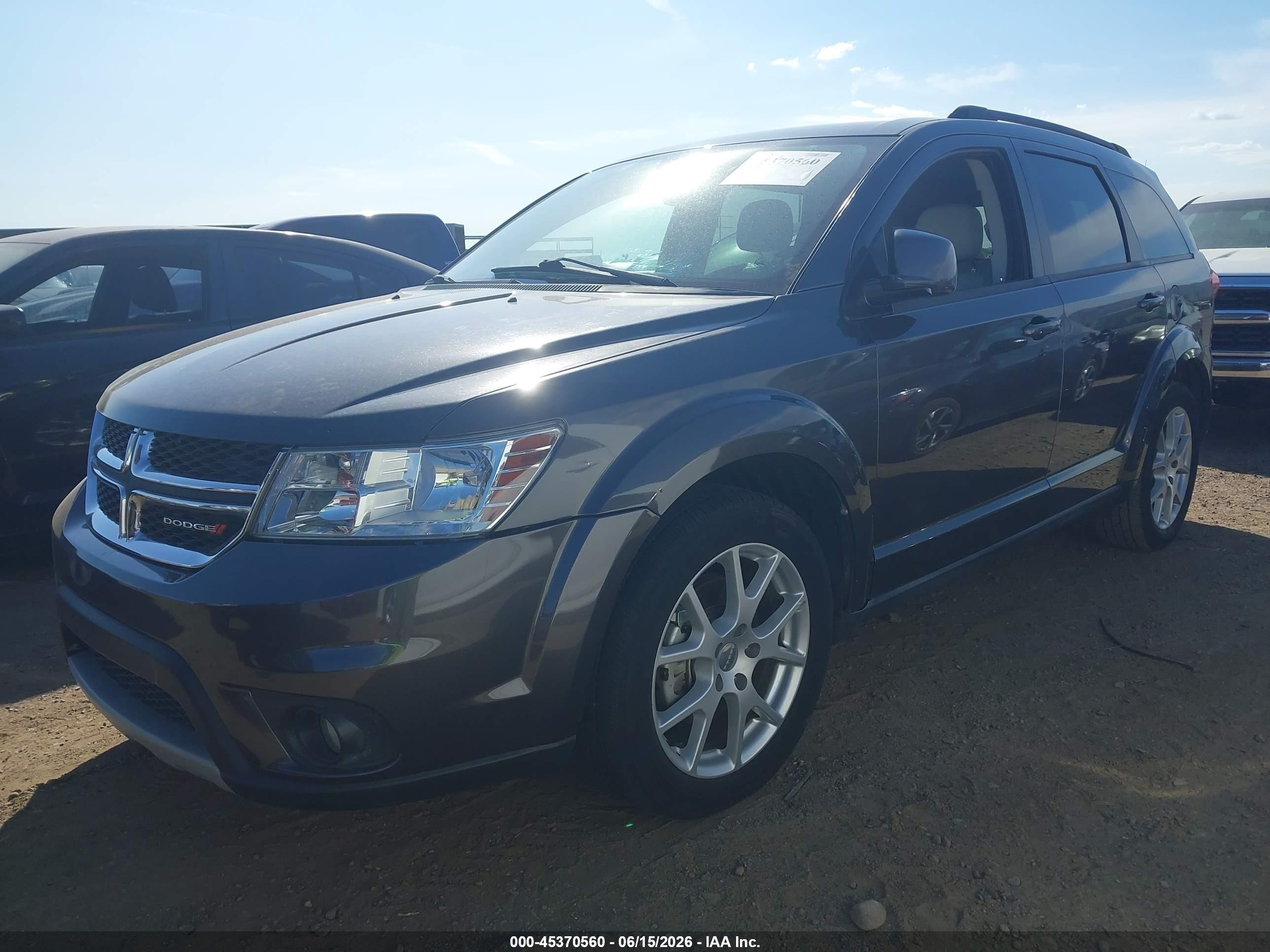 2015 Dodge Journey Sxt Black vin: 3C4PDCBG3FT711296