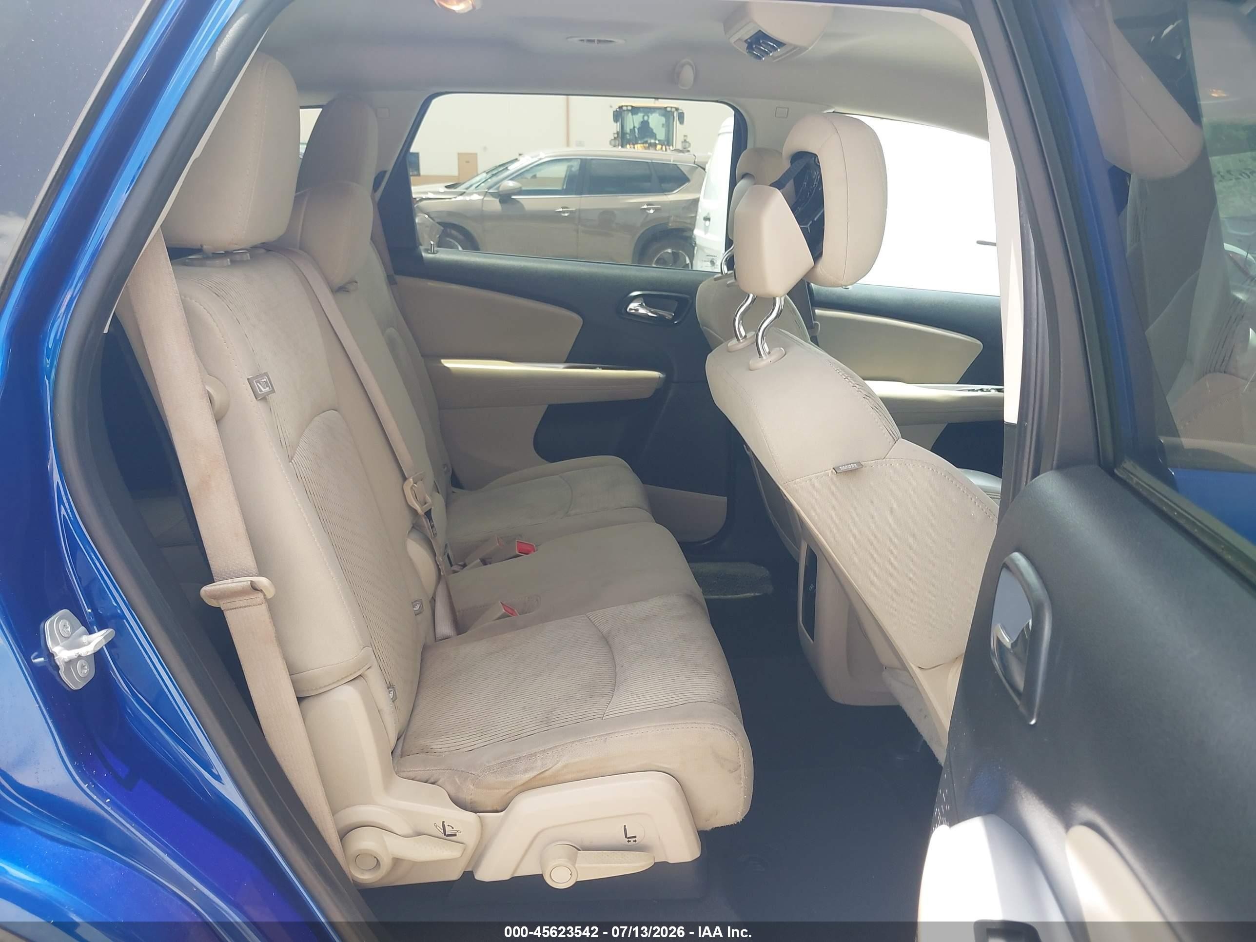 2015 Dodge Journey Sxt Синий vin: 3C4PDCBG3FT718457