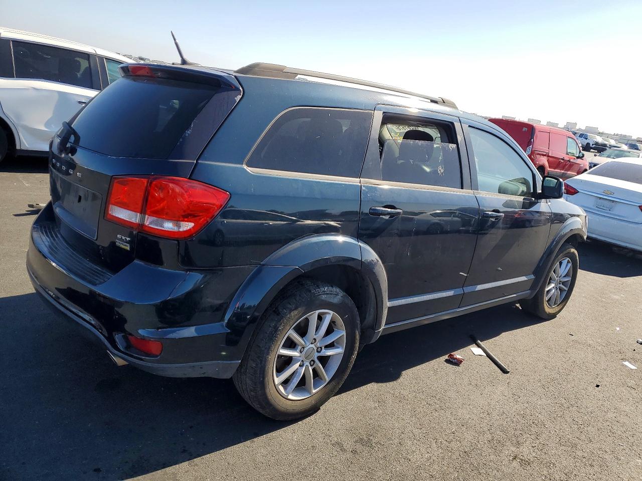 2015 Dodge Journey Sxt Синий vin: 3C4PDCBG3FT726607