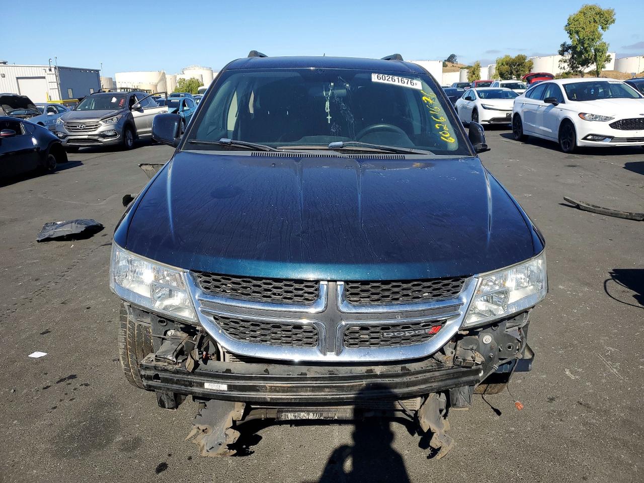 2015 Dodge Journey Sxt Синий vin: 3C4PDCBG3FT726607