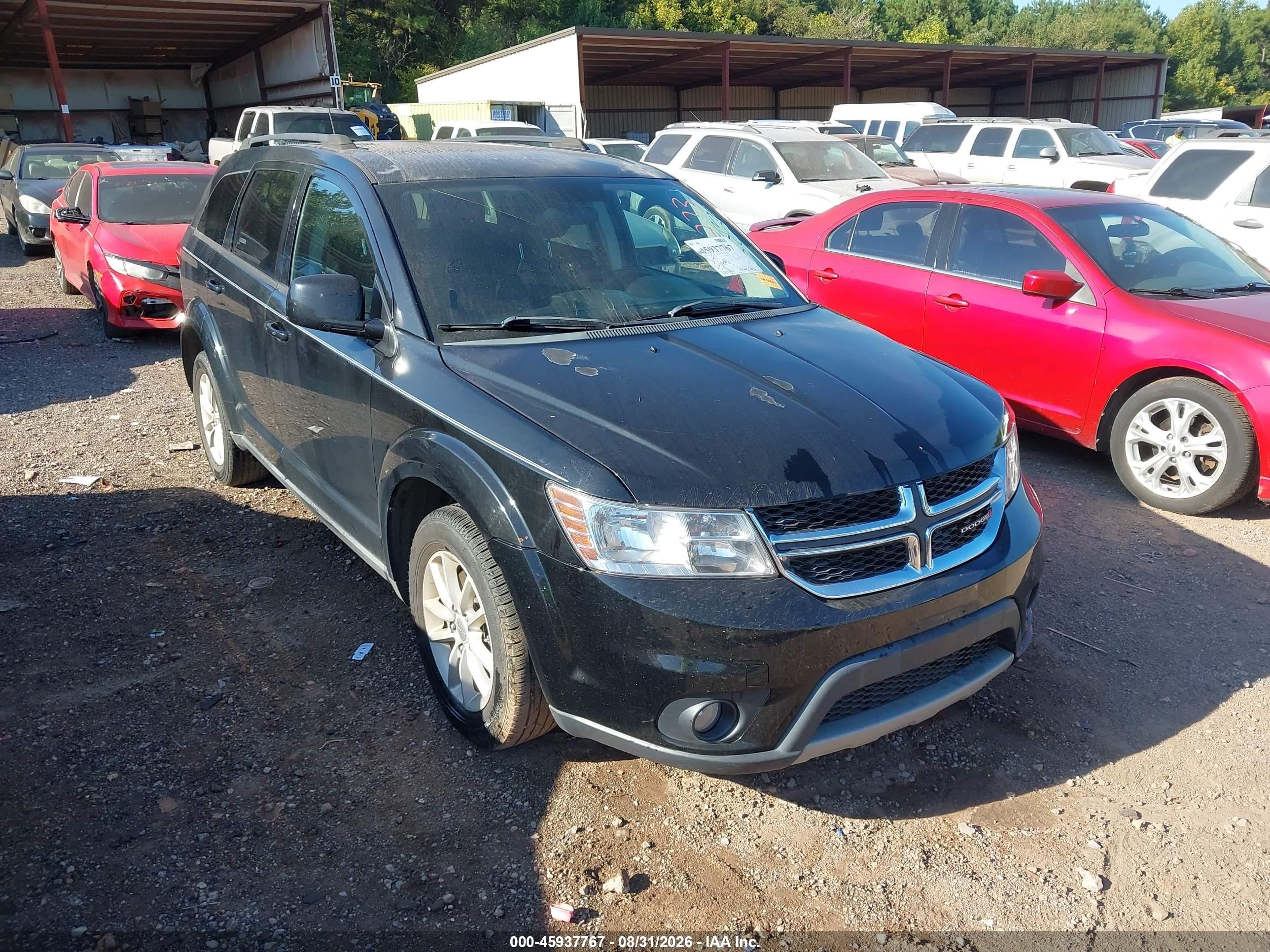 2016 Dodge Journey Sxt Black vin: 3C4PDCBG3GT131273