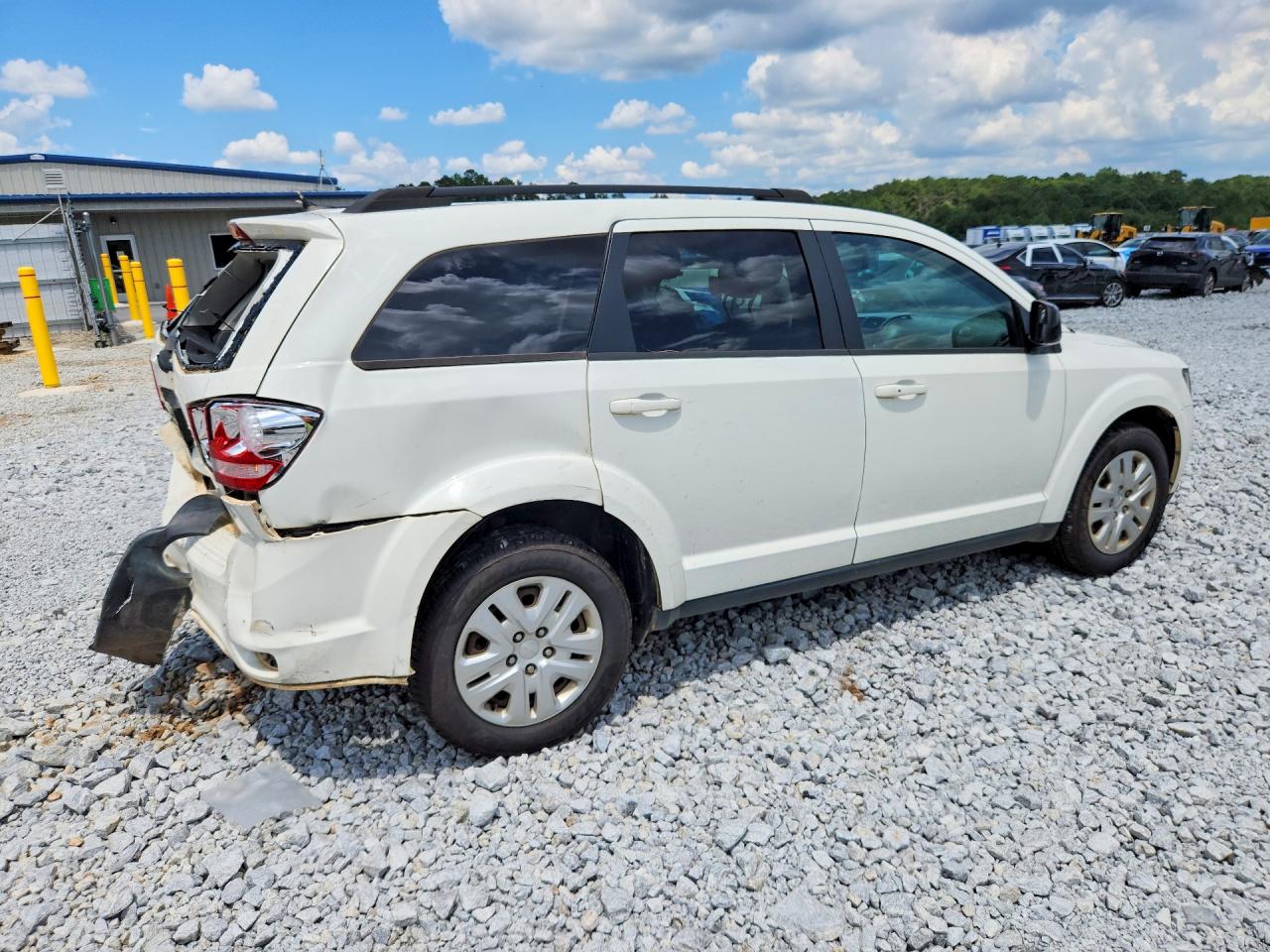 2016 Dodge Journey Sxt White vin: 3C4PDCBG3GT203394