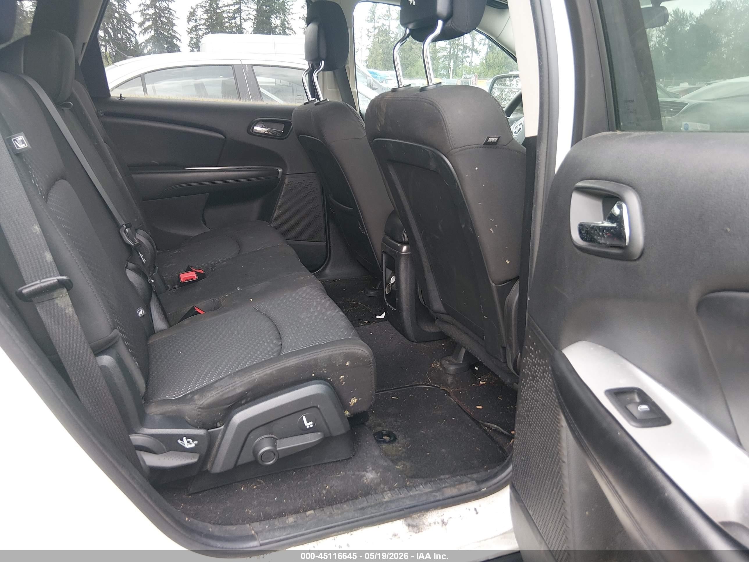 2016 Dodge Journey Sxt White vin: 3C4PDCBG3GT231809