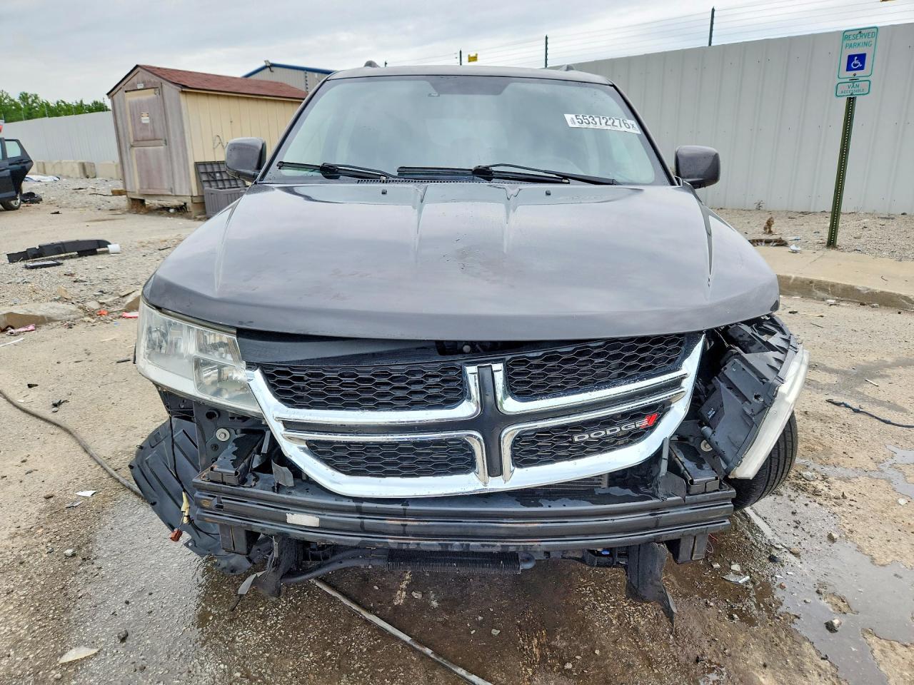 2017 Dodge Journey Sxt Gray vin: 3C4PDCBG3HT591289