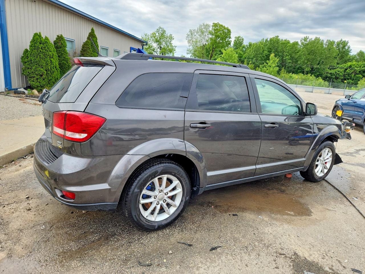 2017 Dodge Journey Sxt Gray vin: 3C4PDCBG3HT591289