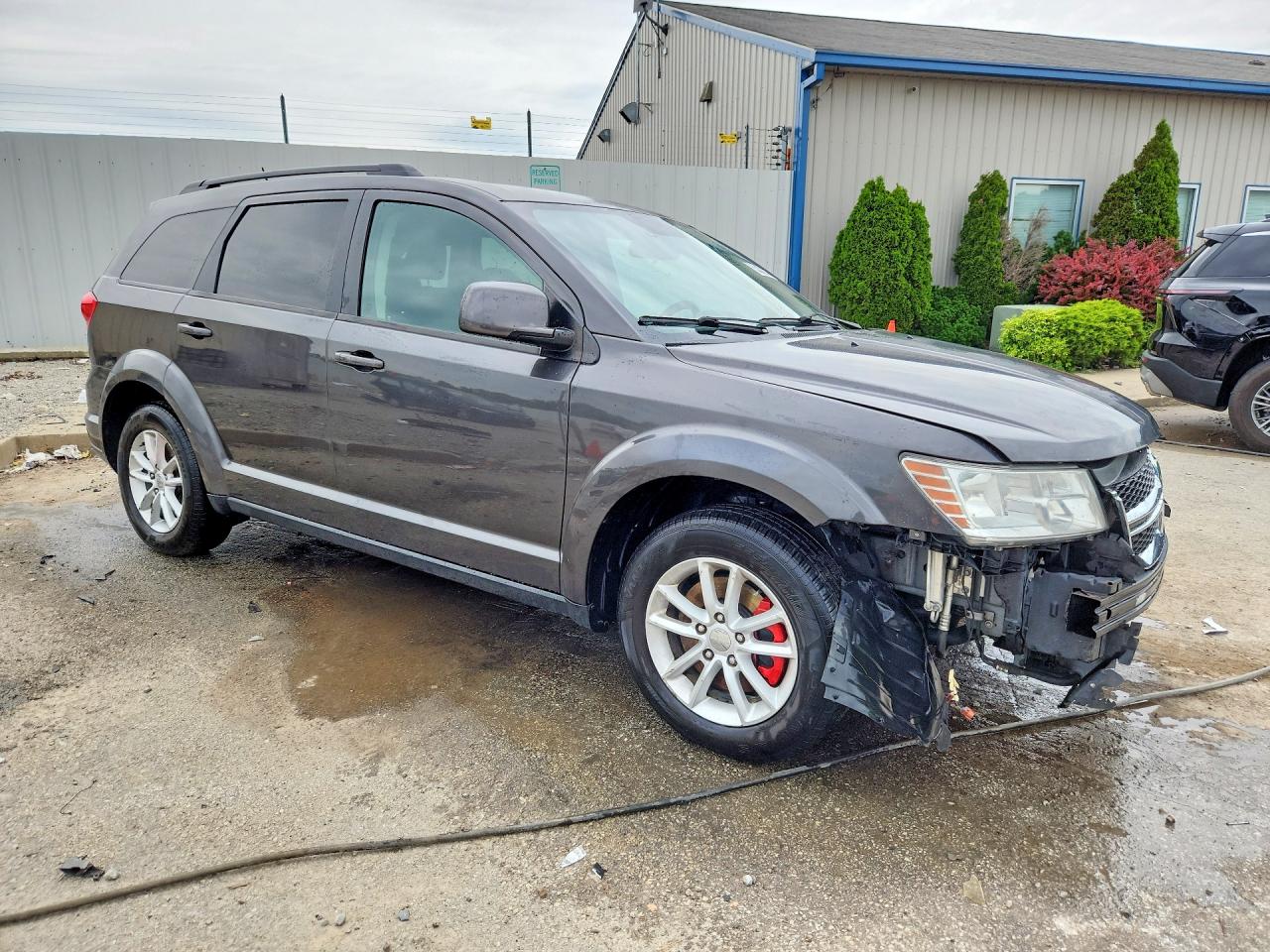 2017 Dodge Journey Sxt Gray vin: 3C4PDCBG3HT591289