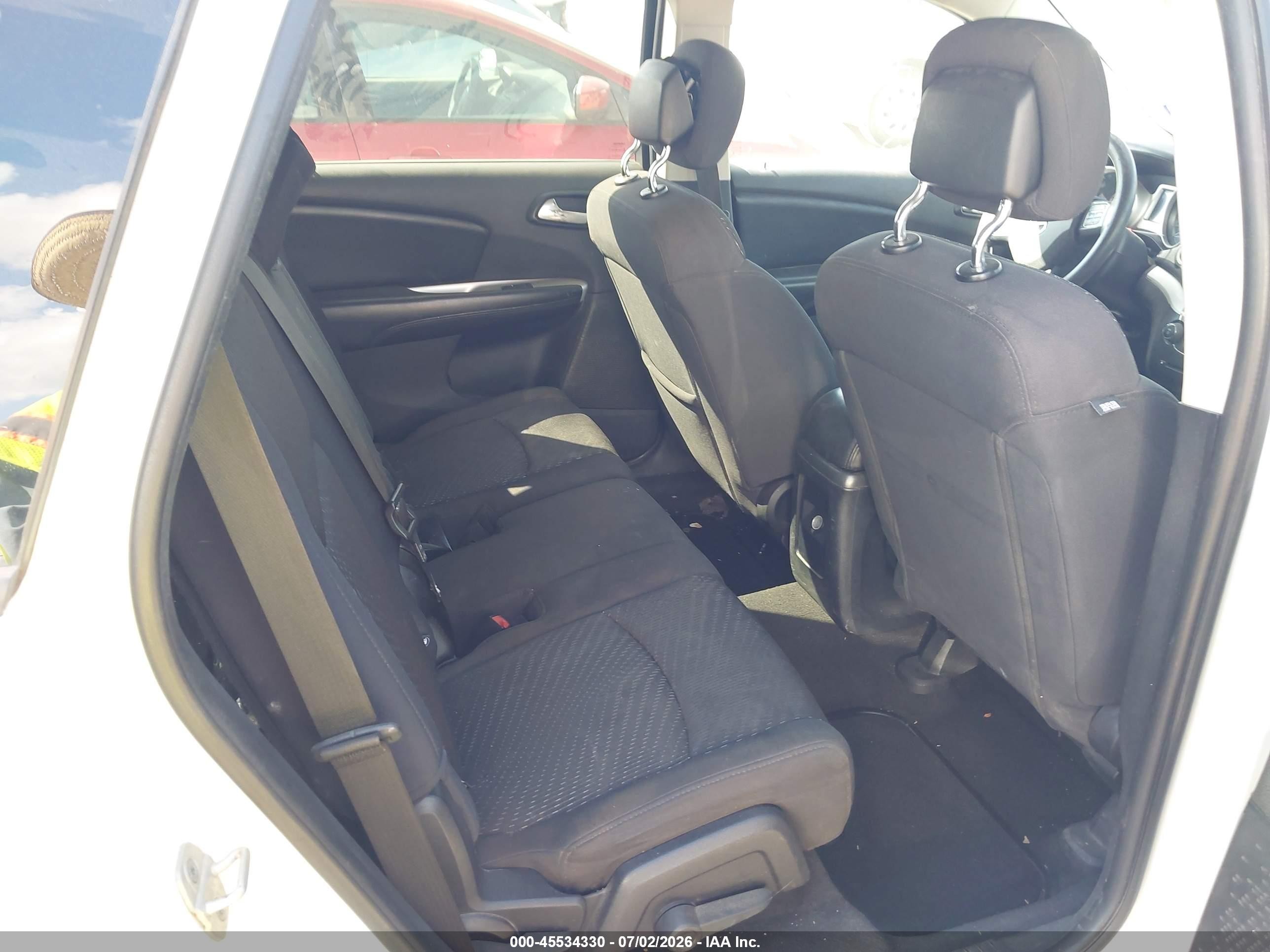 2012 Dodge Journey Sxt White vin: 3C4PDCBG4CT364072