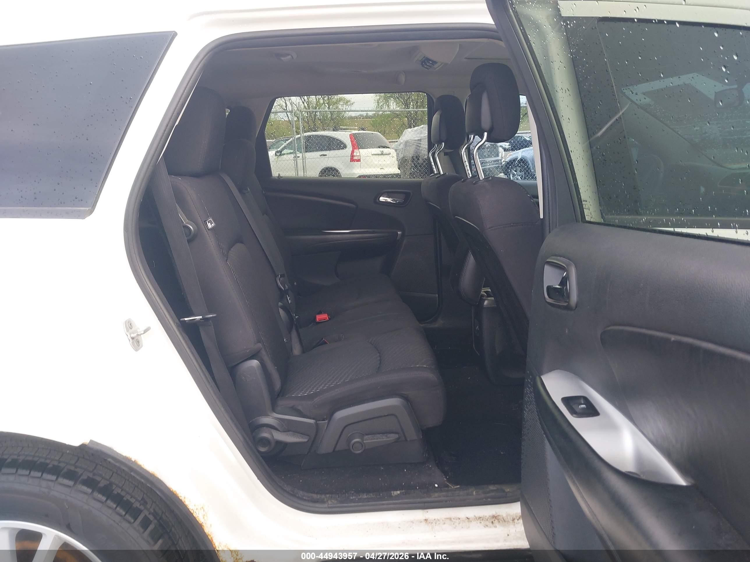 2013 Dodge Journey Sxt White vin: 3C4PDCBG4DT546677