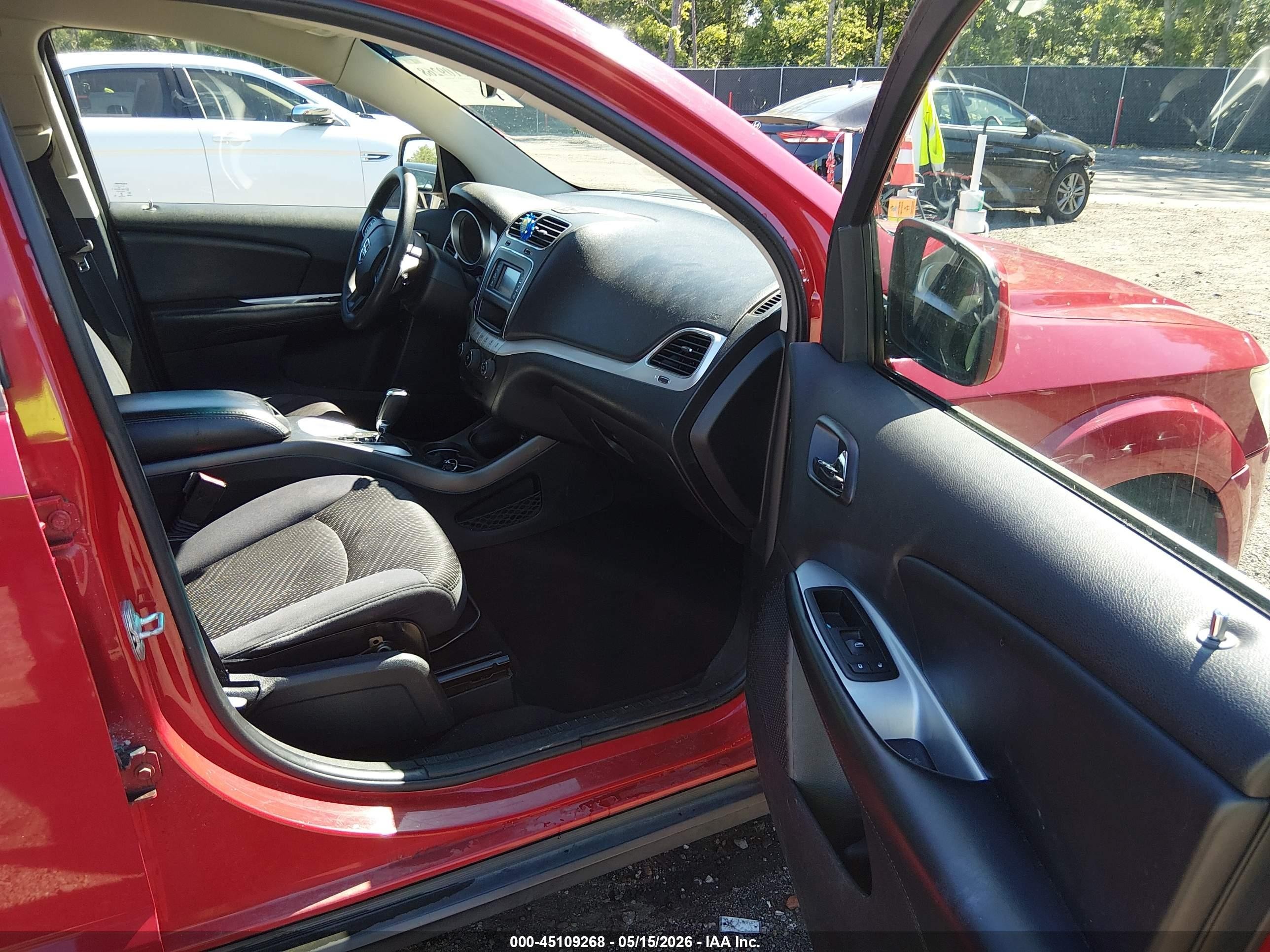 2013 Dodge Journey Sxt Red vin: 3C4PDCBG4DT546954
