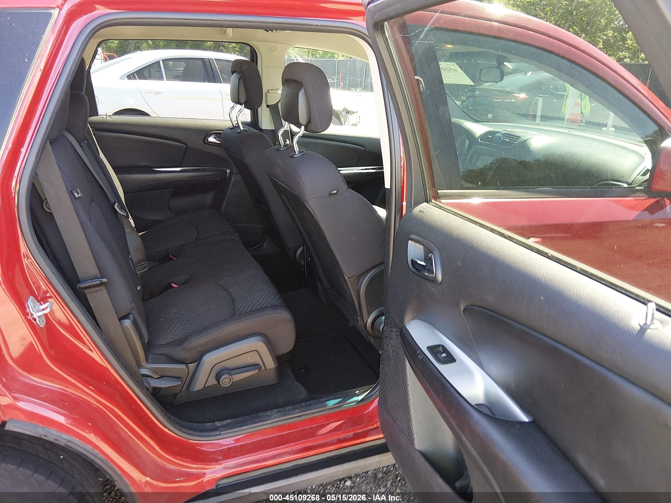 2013 Dodge Journey Sxt Red vin: 3C4PDCBG4DT546954