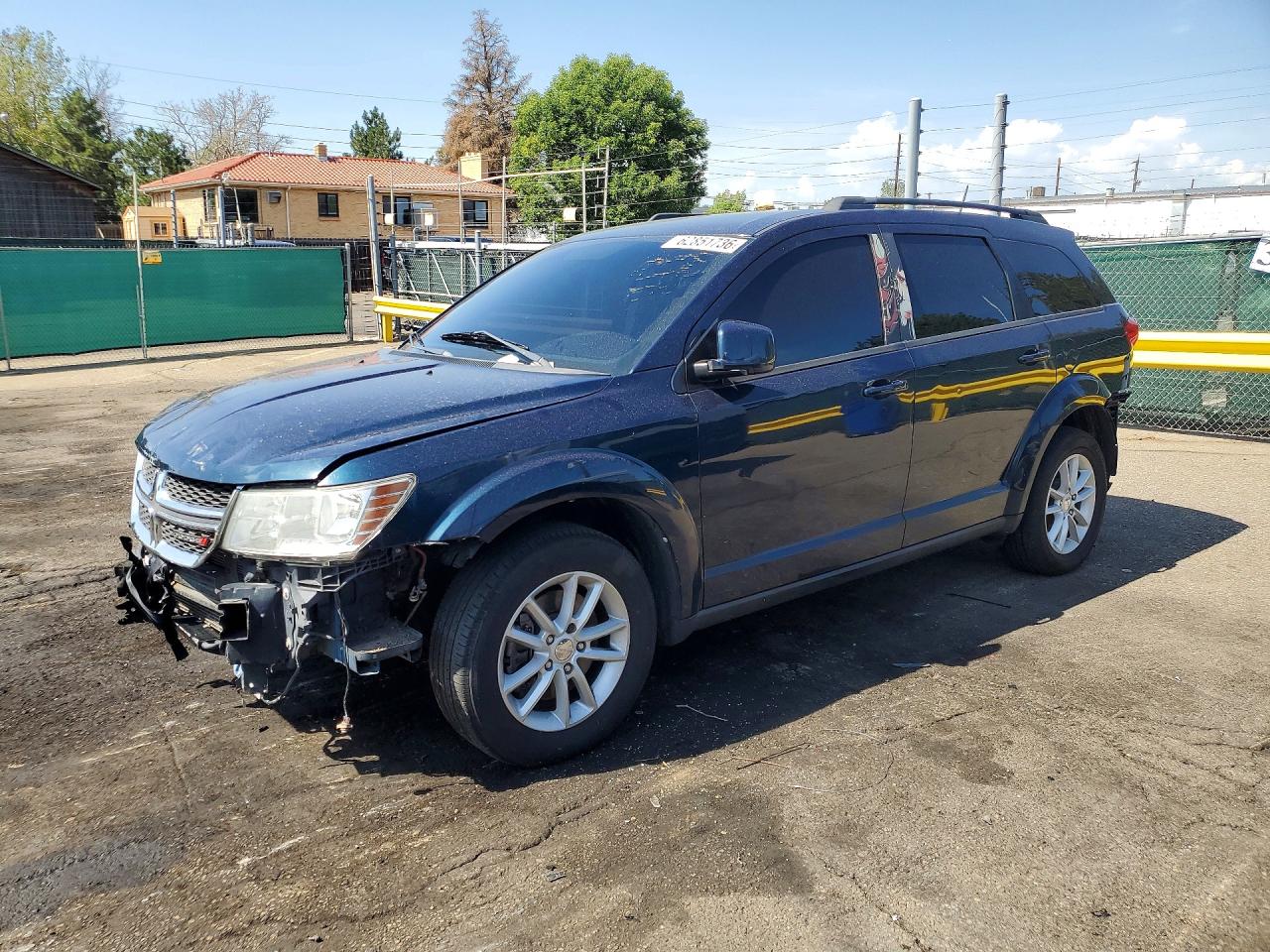 2013 Dodge Journey Sxt Blue vin: 3C4PDCBG4DT610393