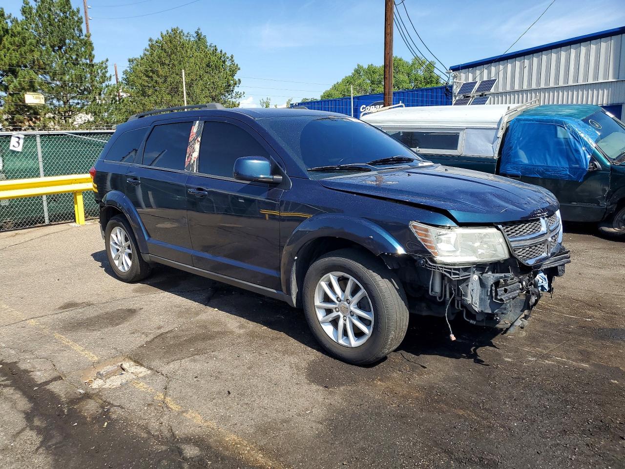 2013 Dodge Journey Sxt Blue vin: 3C4PDCBG4DT610393