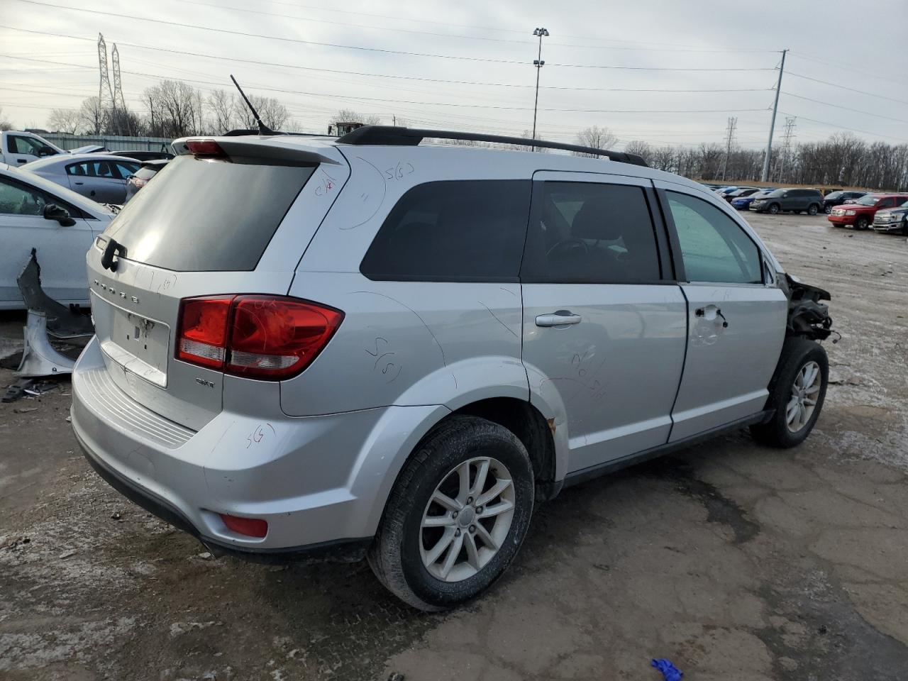 2013 Dodge Journey Sxt Silver vin: 3C4PDCBG4DT710347