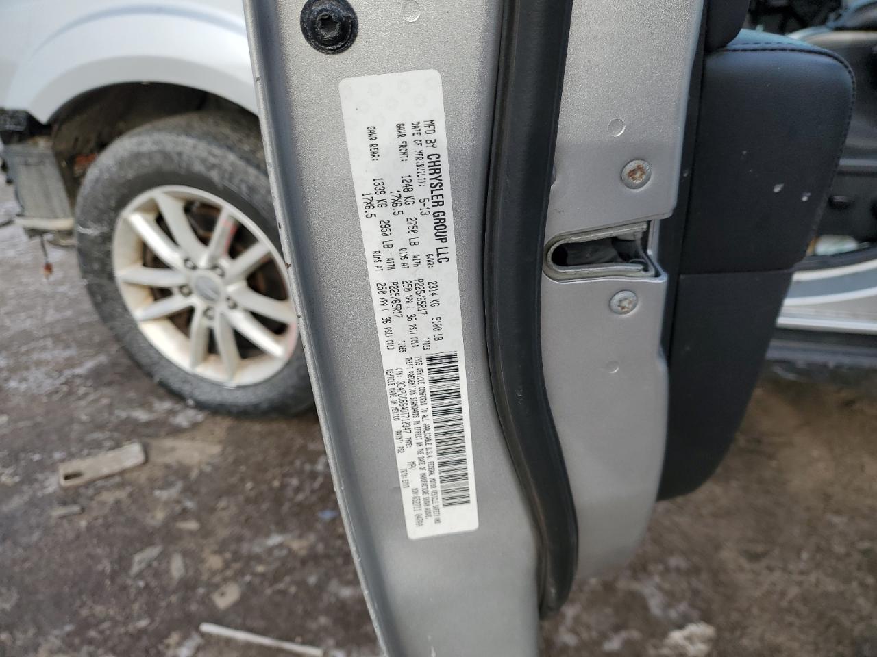 2013 Dodge Journey Sxt Silver vin: 3C4PDCBG4DT710347