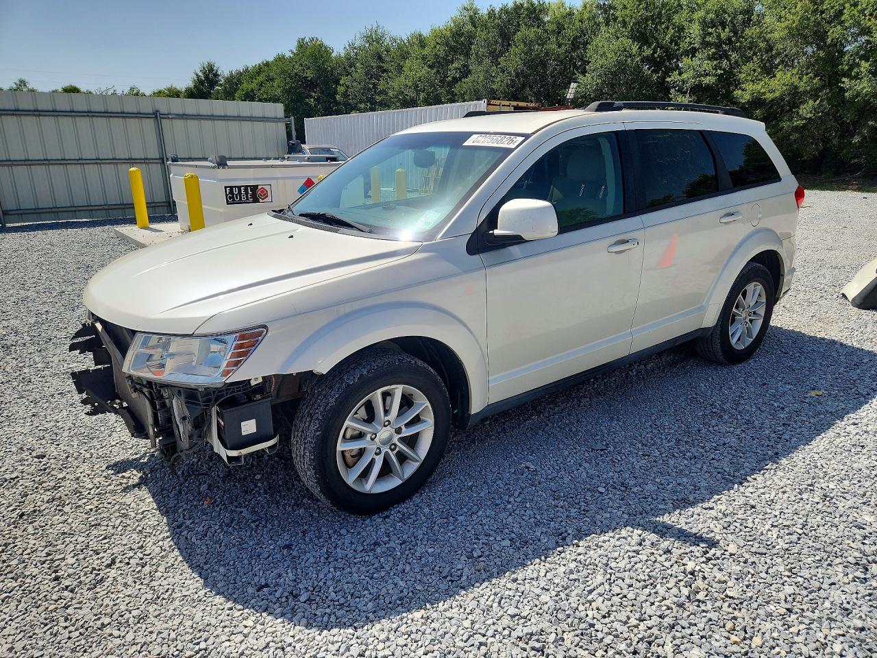 2013 Dodge Journey Sxt White vin: 3C4PDCBG4DT716357