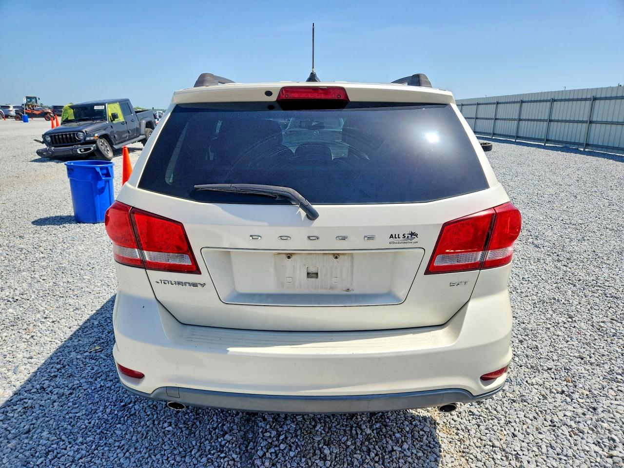 2013 Dodge Journey Sxt White vin: 3C4PDCBG4DT716357