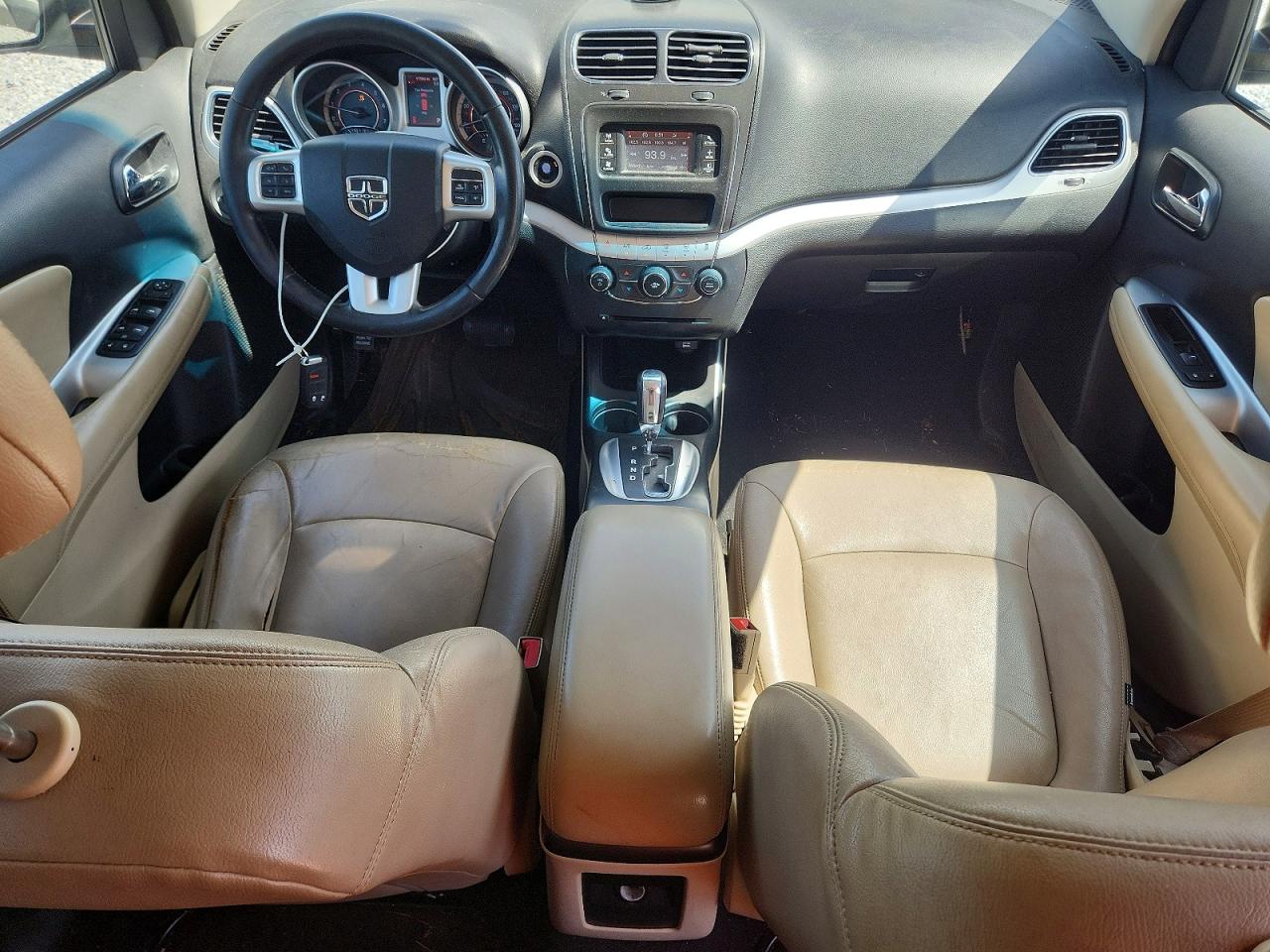 2013 Dodge Journey Sxt White vin: 3C4PDCBG4DT716357