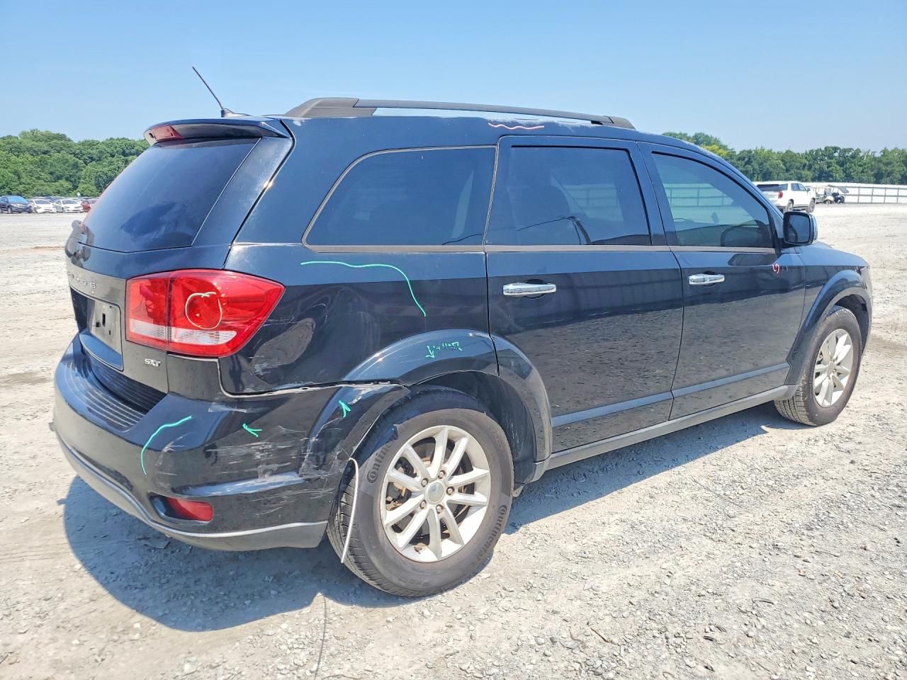 2014 Dodge Journey Sxt Black vin: 3C4PDCBG4ET136818