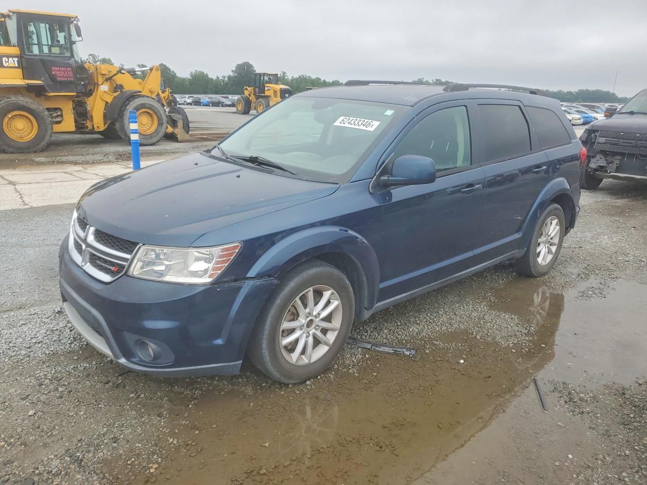2014 Dodge Journey Sxt Blue vin: 3C4PDCBG4ET149469