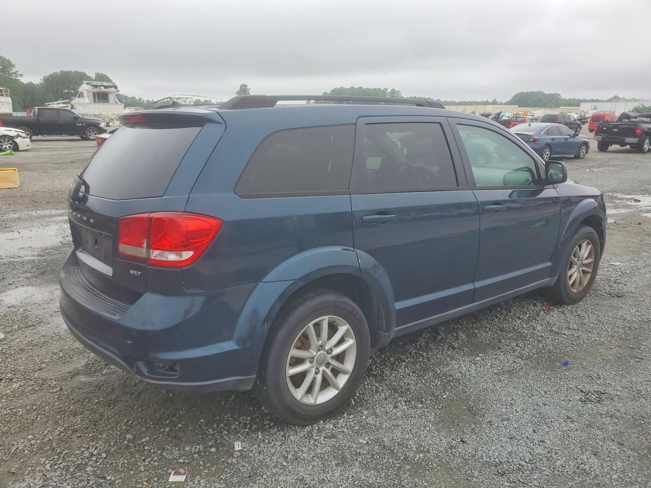 2014 Dodge Journey Sxt Blue vin: 3C4PDCBG4ET149469