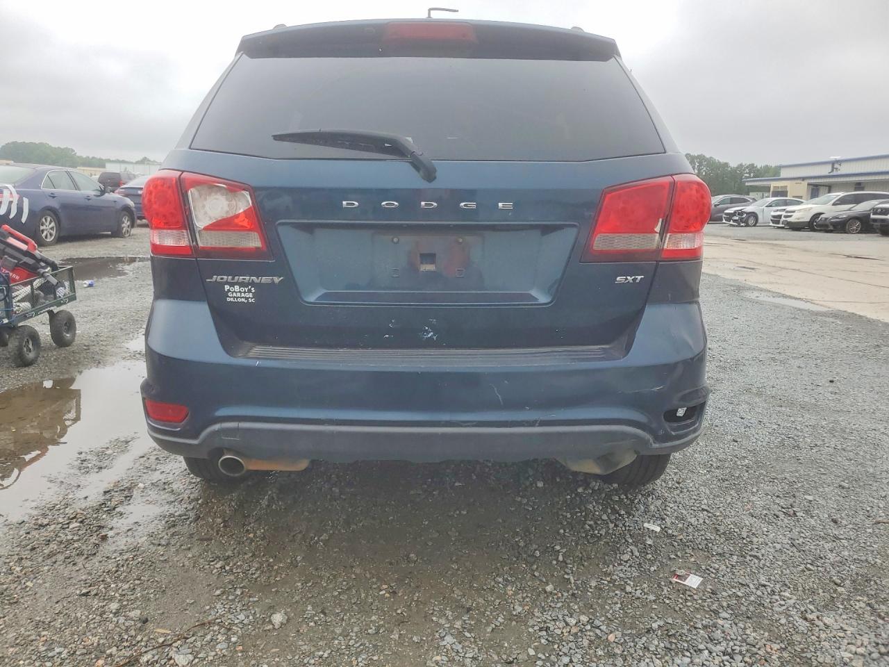 2014 Dodge Journey Sxt Blue vin: 3C4PDCBG4ET149469