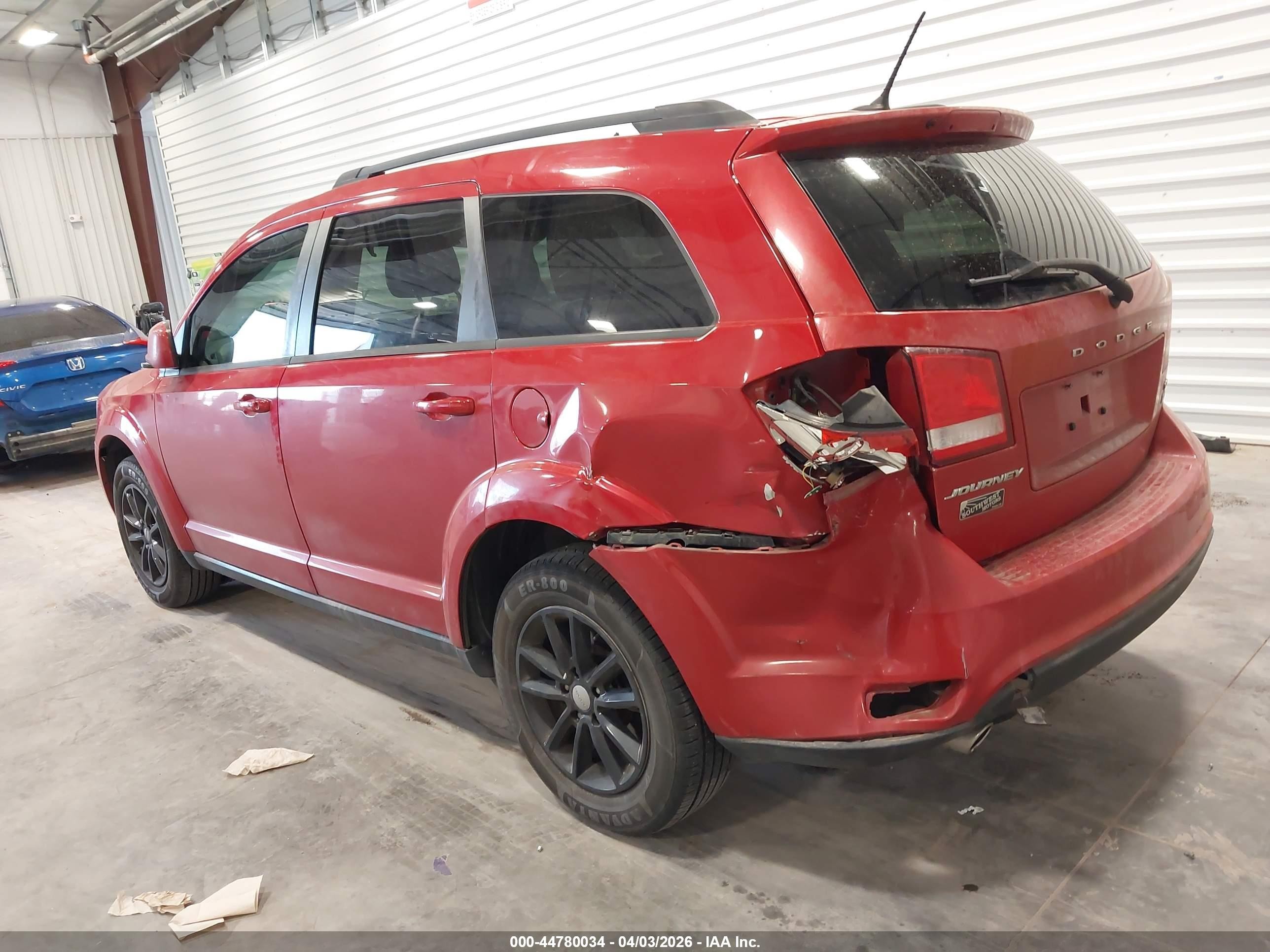 2014 Dodge Journey Sxt Red vin: 3C4PDCBG4ET161654