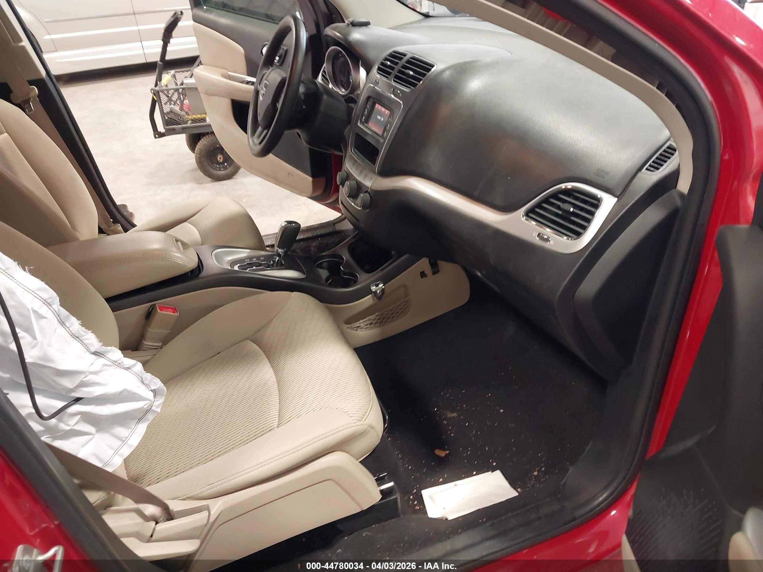 2014 Dodge Journey Sxt Red vin: 3C4PDCBG4ET161654