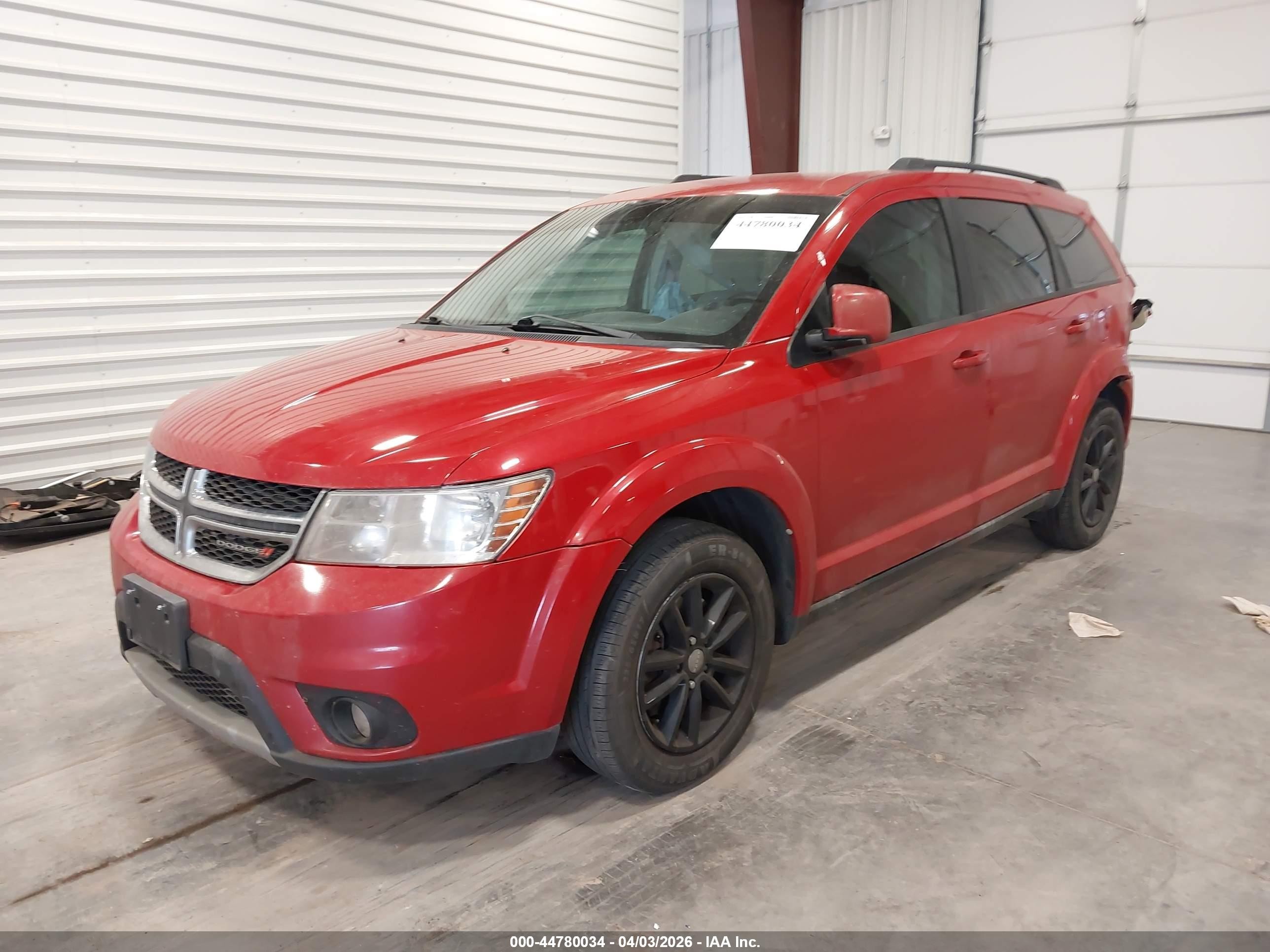 2014 Dodge Journey Sxt Red vin: 3C4PDCBG4ET161654