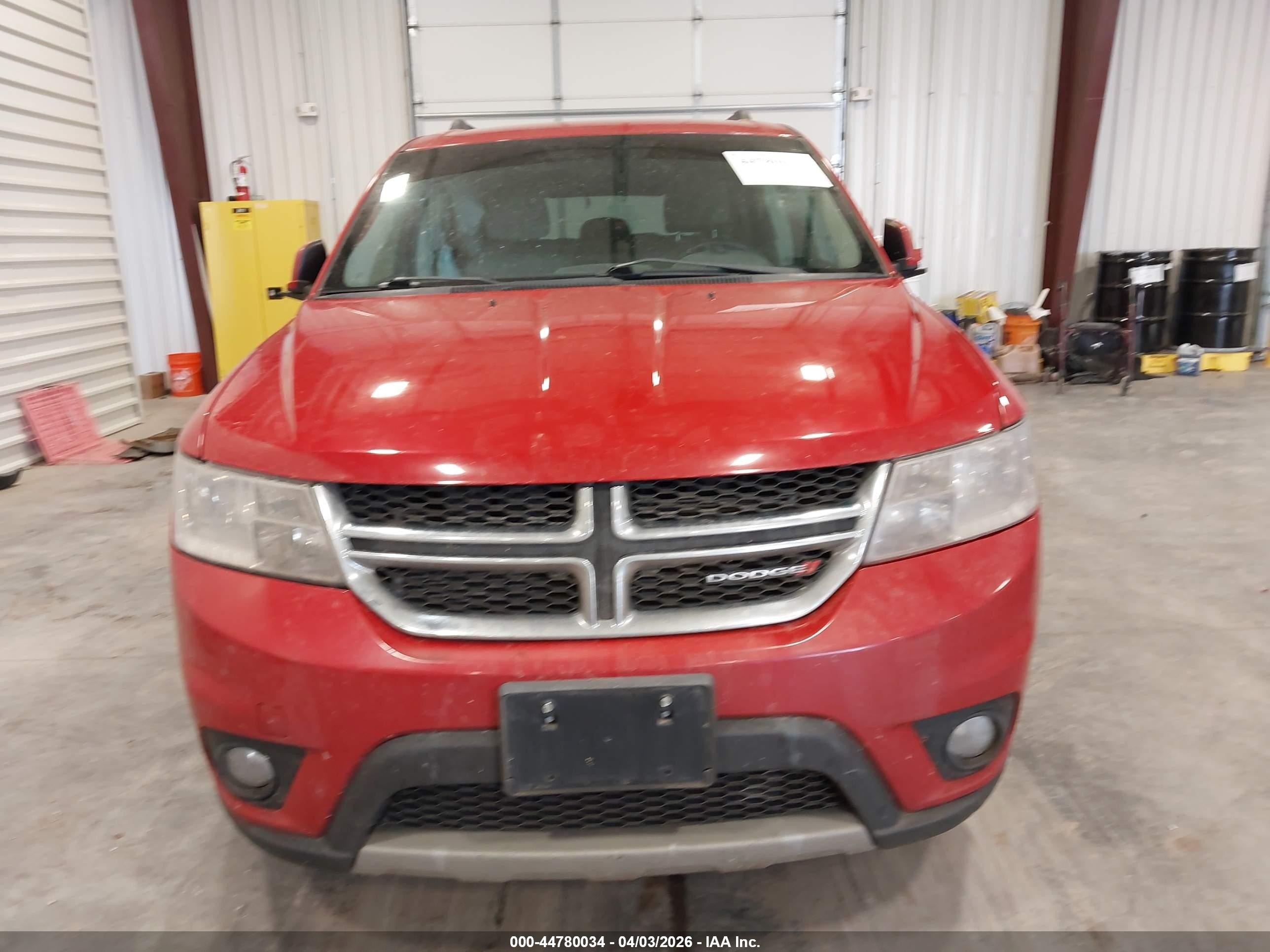 2014 Dodge Journey Sxt Red vin: 3C4PDCBG4ET161654