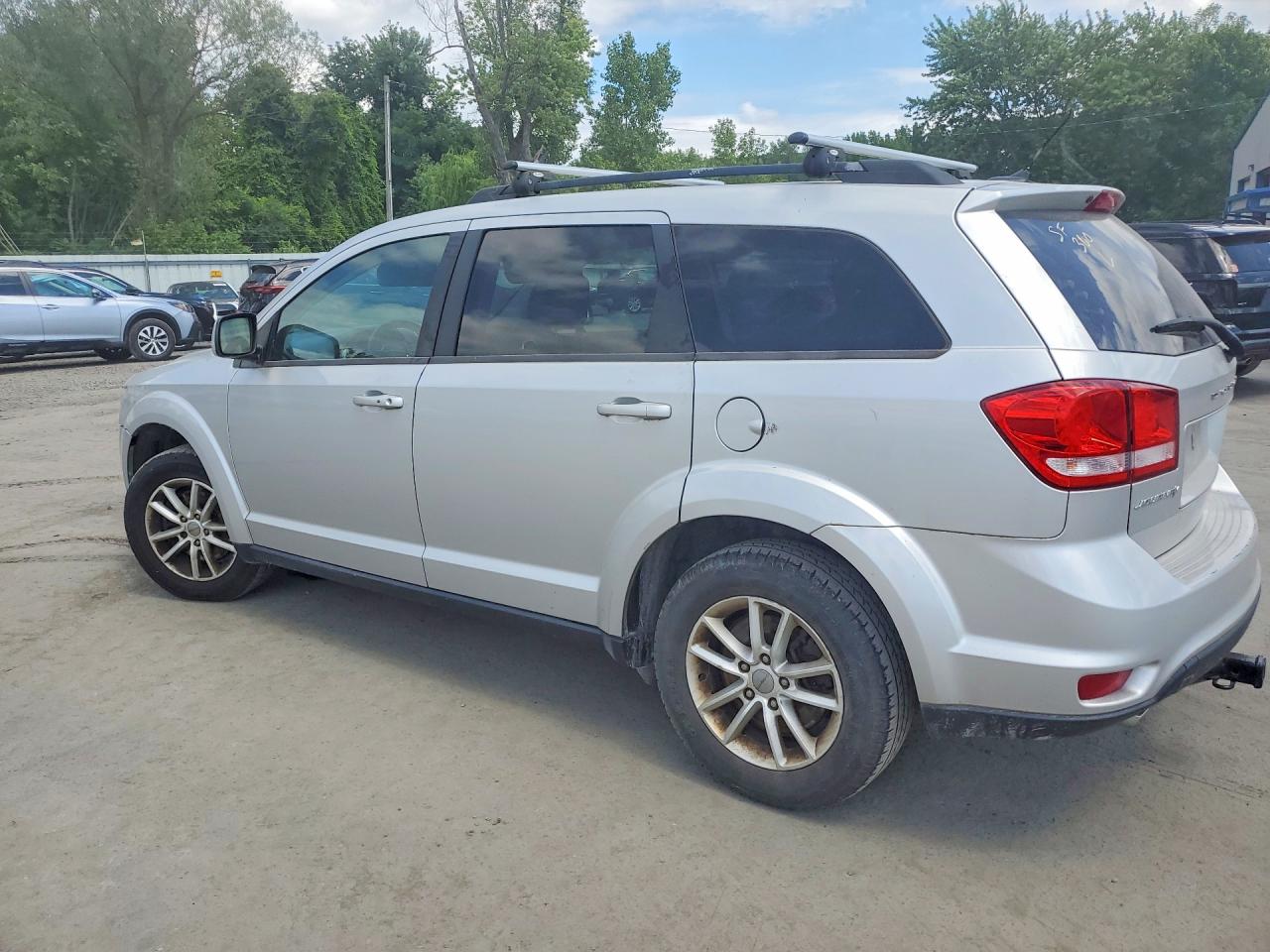 2014 Dodge Journey Sxt Silver vin: 3C4PDCBG4ET192001