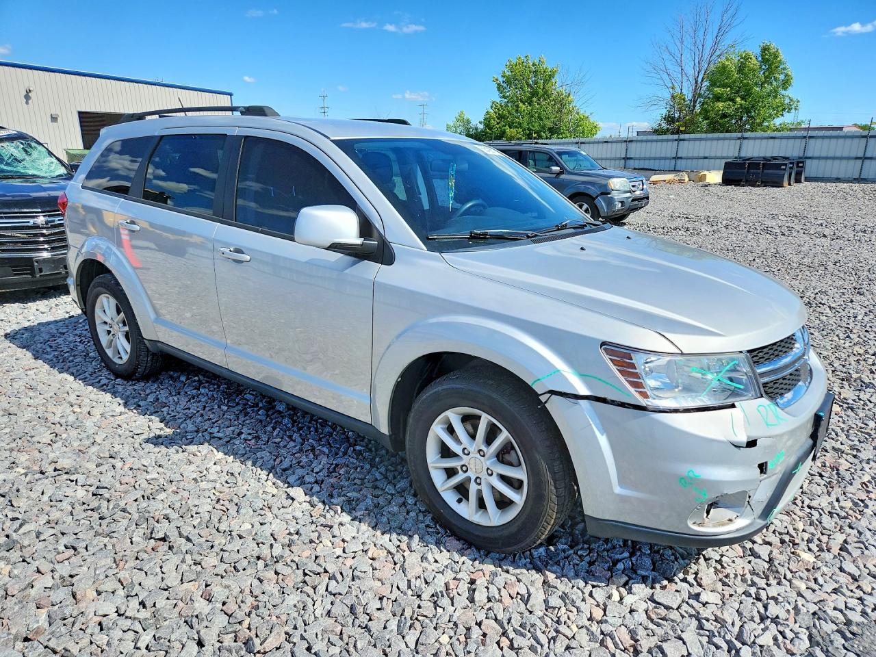 2014 Dodge Journey Sxt Серебряный vin: 3C4PDCBG4ET192211