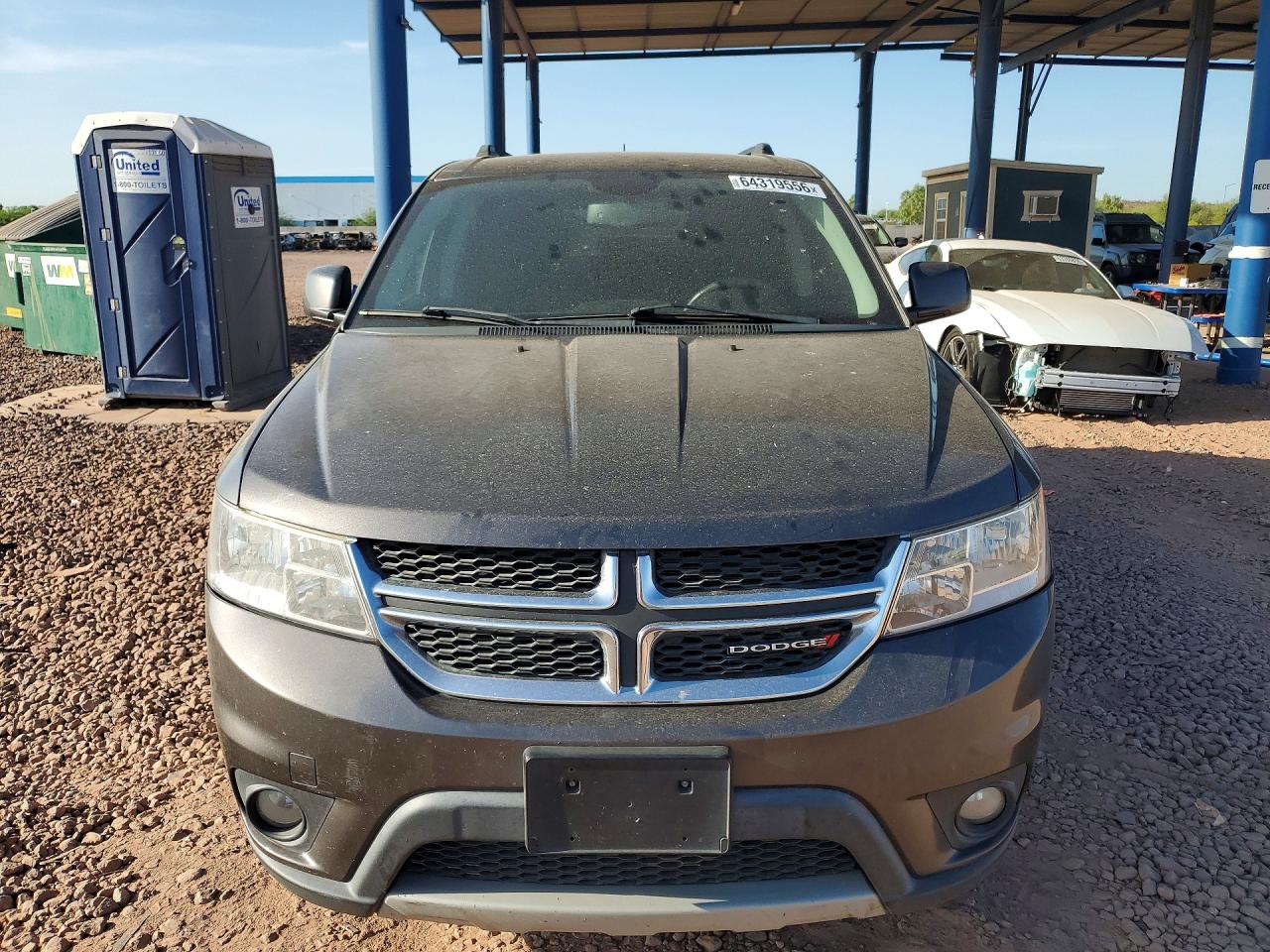 2014 Dodge Journey Sxt Gray vin: 3C4PDCBG4ET270387