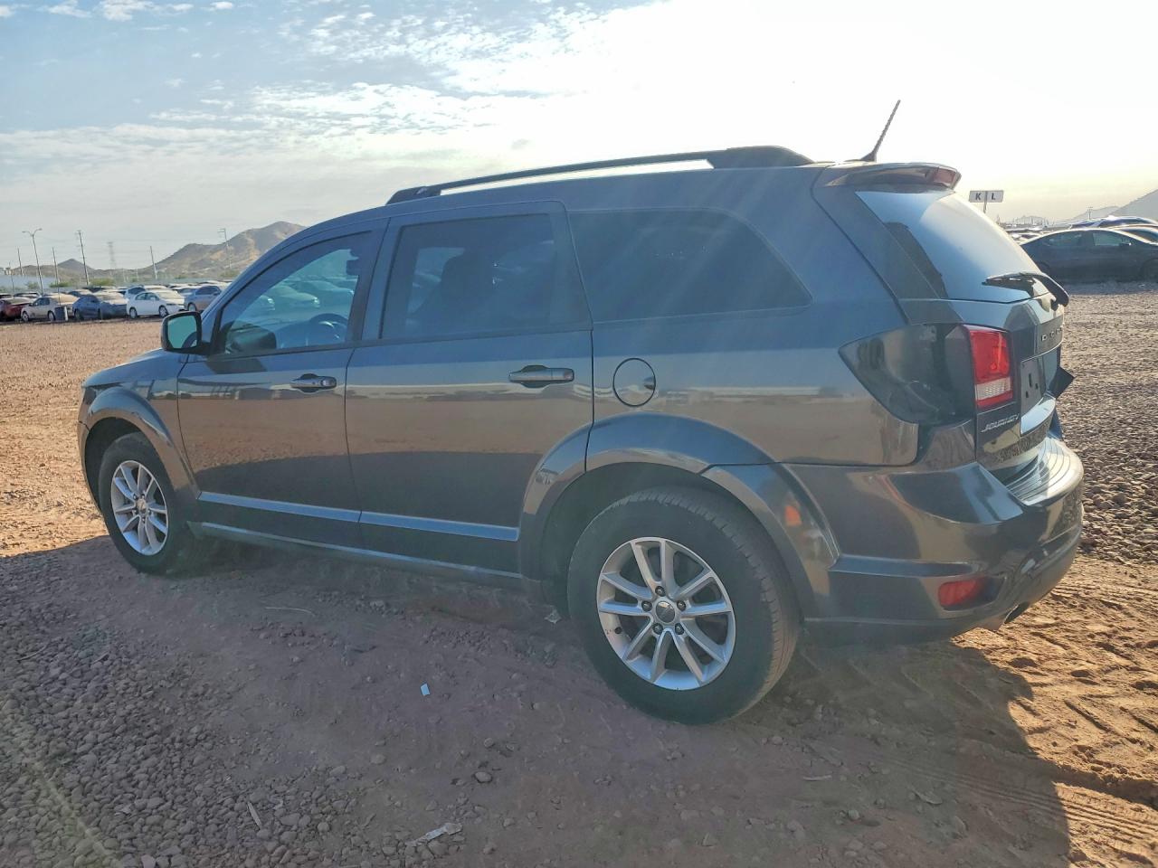 2014 Dodge Journey Sxt Gray vin: 3C4PDCBG4ET270387