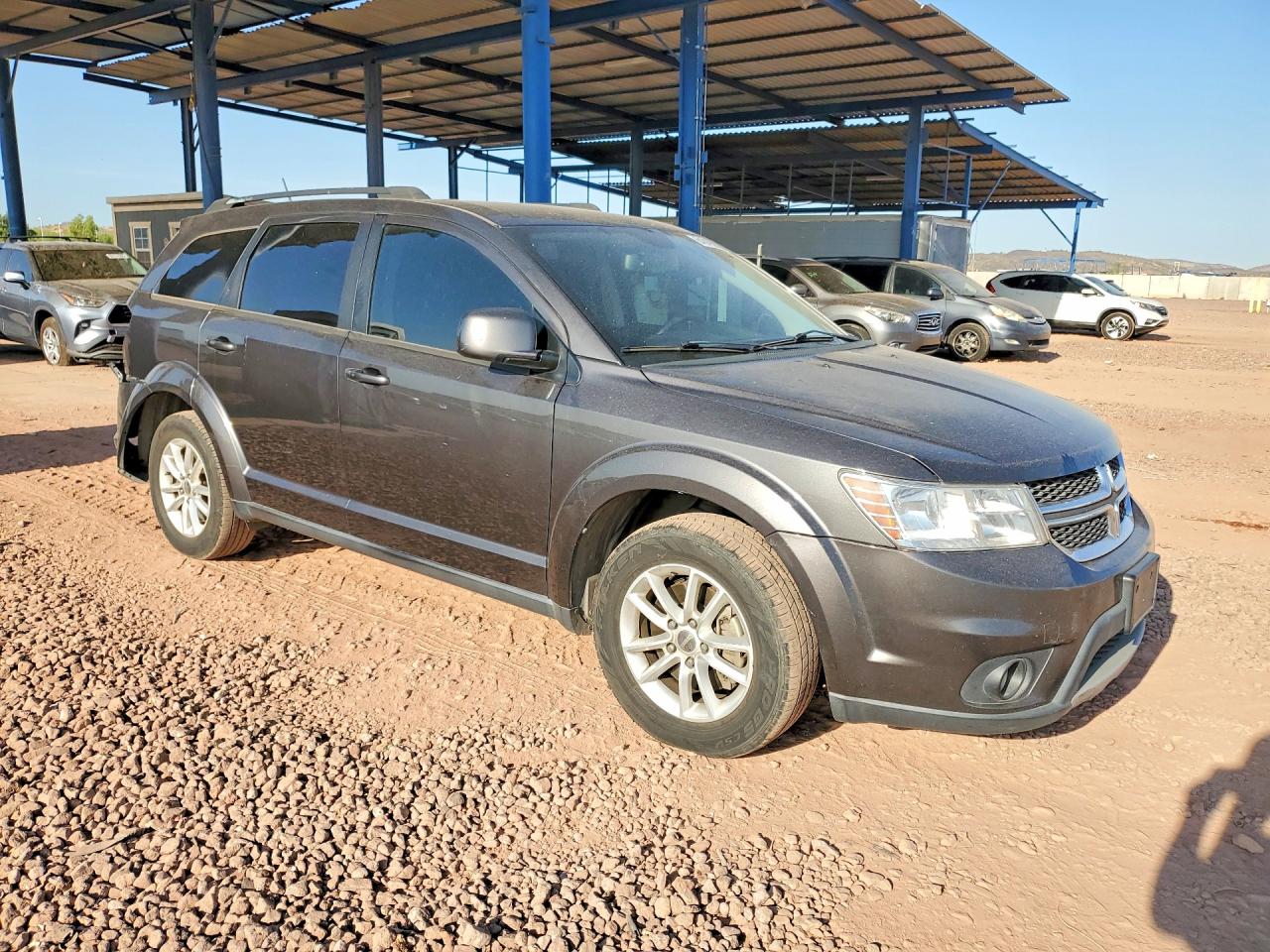 2014 Dodge Journey Sxt Gray vin: 3C4PDCBG4ET270387