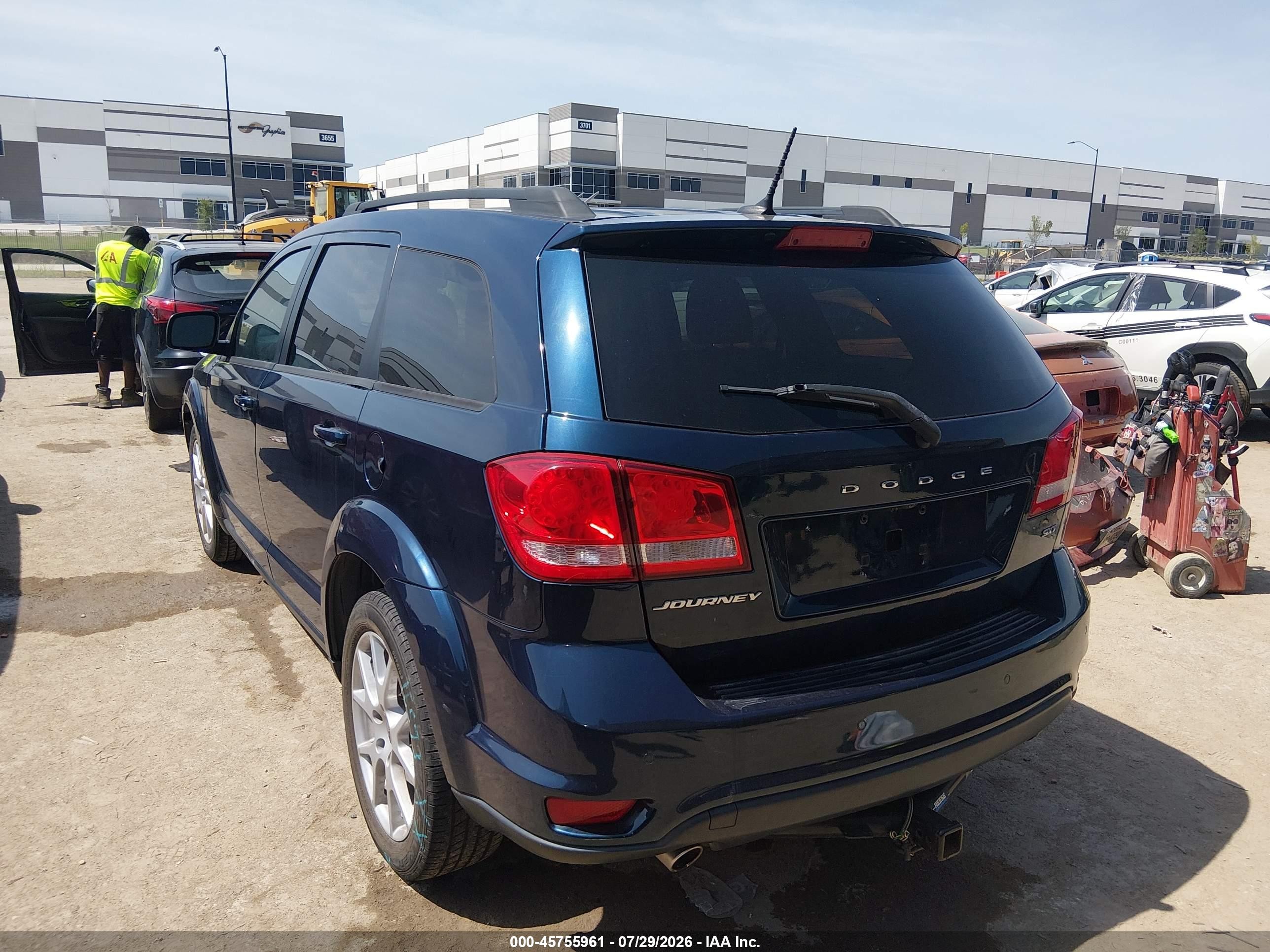 2015 Dodge Journey Sxt Dark Blue vin: 3C4PDCBG4FT671164