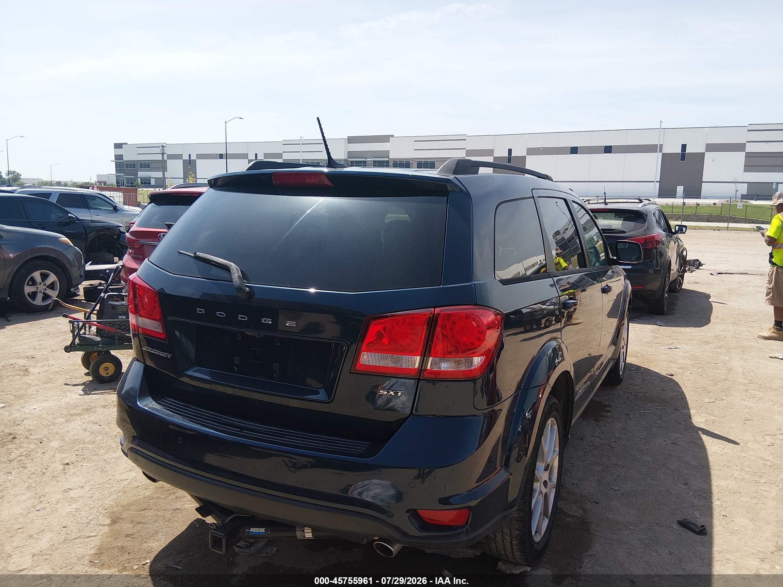 2015 Dodge Journey Sxt Dark Blue vin: 3C4PDCBG4FT671164