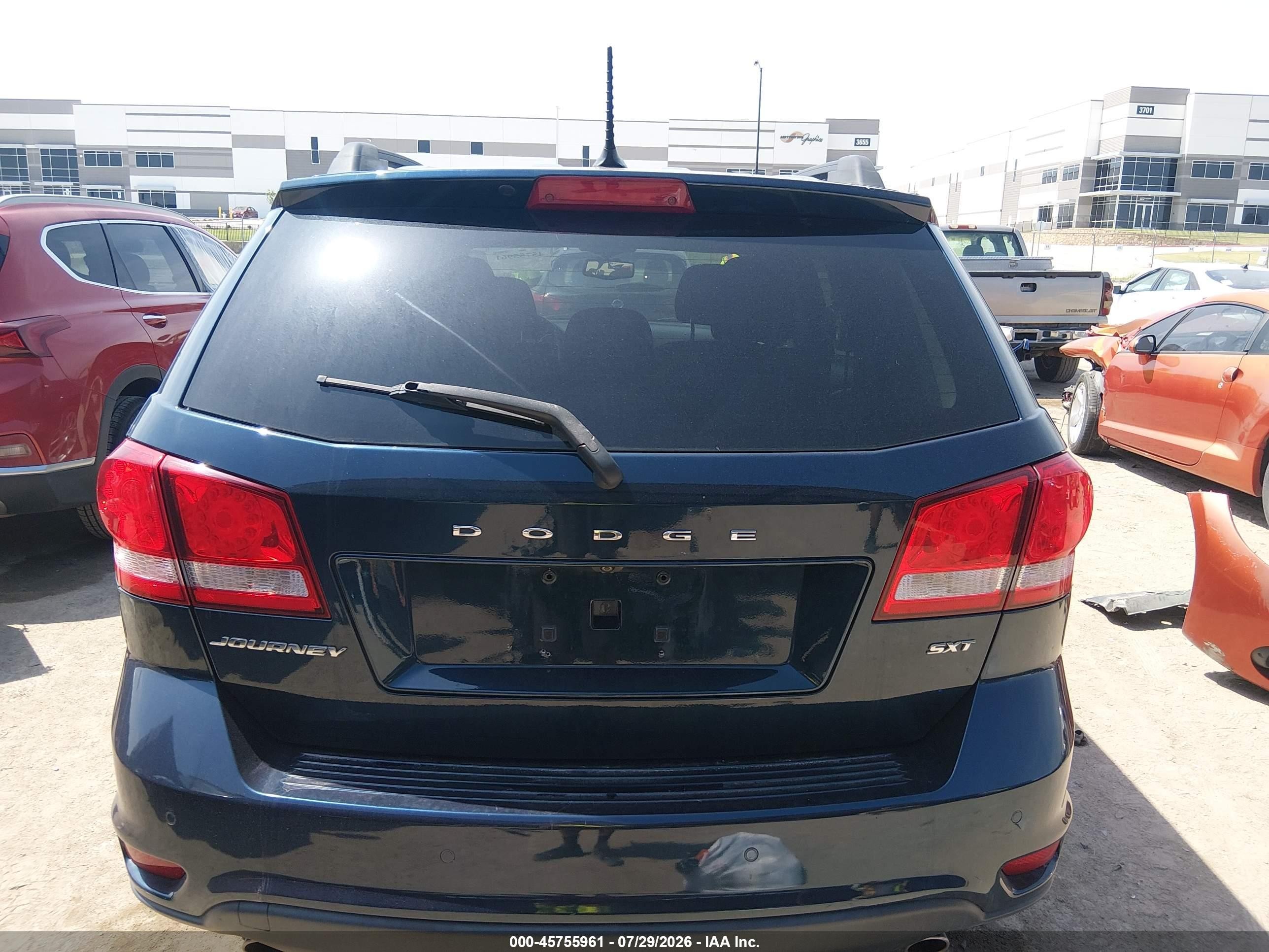 2015 Dodge Journey Sxt Dark Blue vin: 3C4PDCBG4FT671164